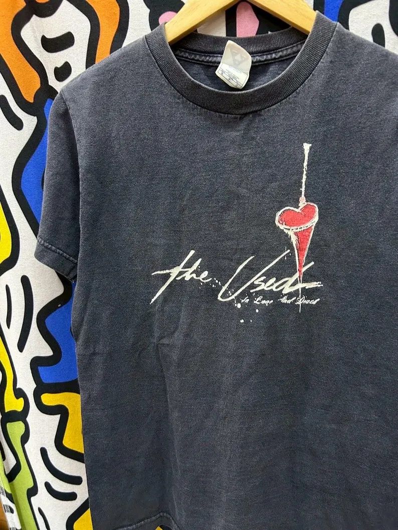 Vintage Vintage 2000s The Used tshirt size S Size US S / EU 44-46 / 1 - 1 Thumbnail