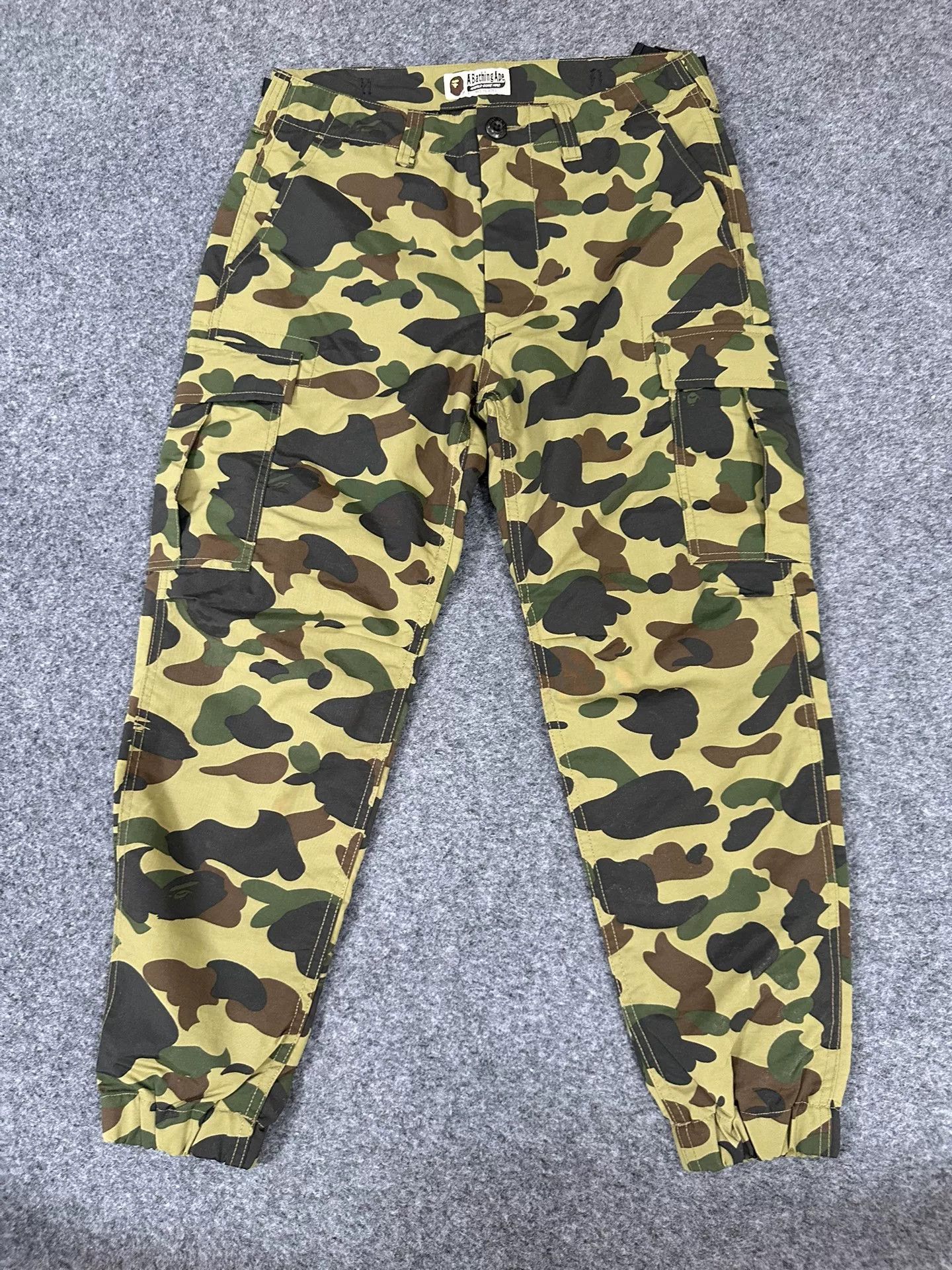 Bape Bape Multi Glow Pants Casual Designer Size US S / EU 44-46 / 1 - 1 Thumbnail