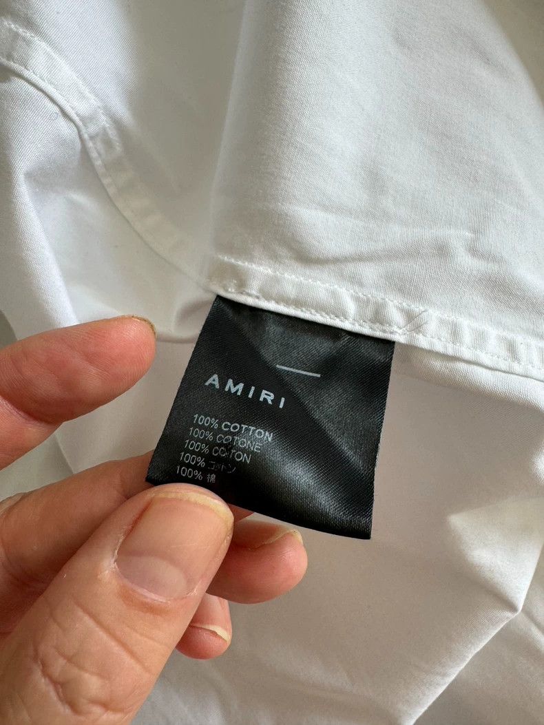 Amiri AMIRI White shirt 2501-Nextarrow Size US M / EU 48-50 / 2 - 3 Thumbnail