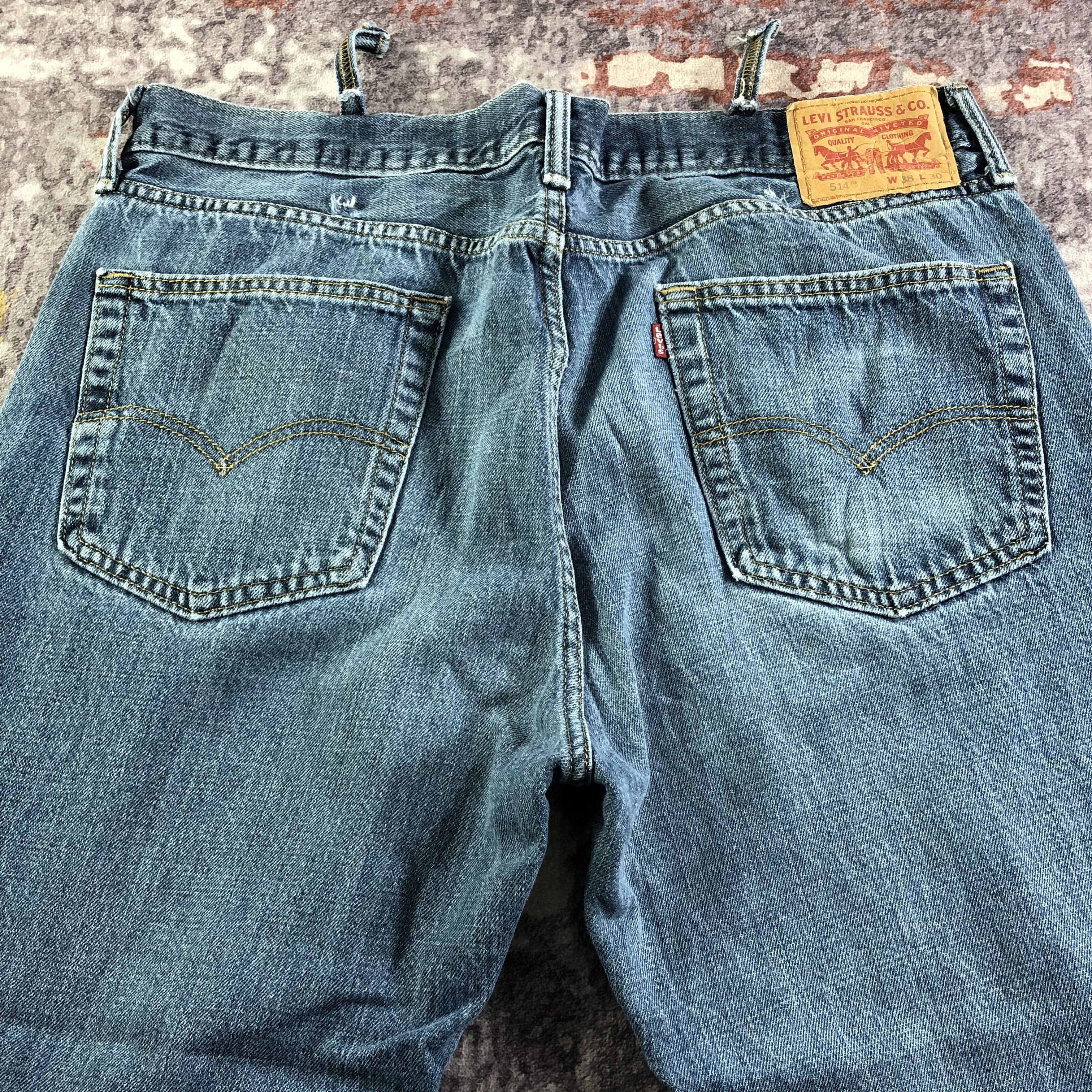 Levi's × Vintage Vintage Blue Wash Levis 514 Jeans-JM3457 Size US 38 / EU 54 - 5 Thumbnail