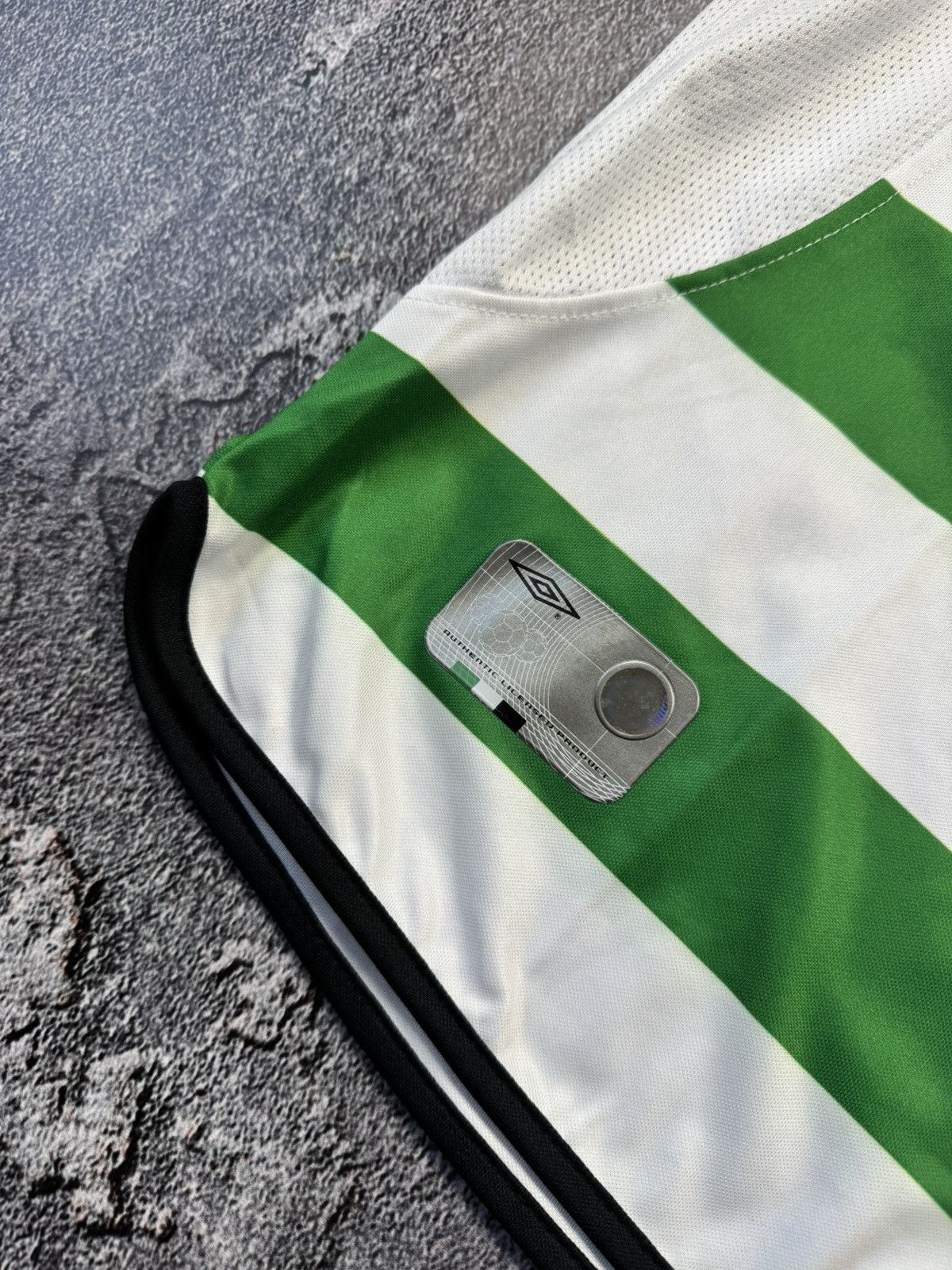 Umbro Celtic FC 2001-03 Home Jersey — Larsson #7 Size US S / EU 44-46 / 1 - 5 Thumbnail