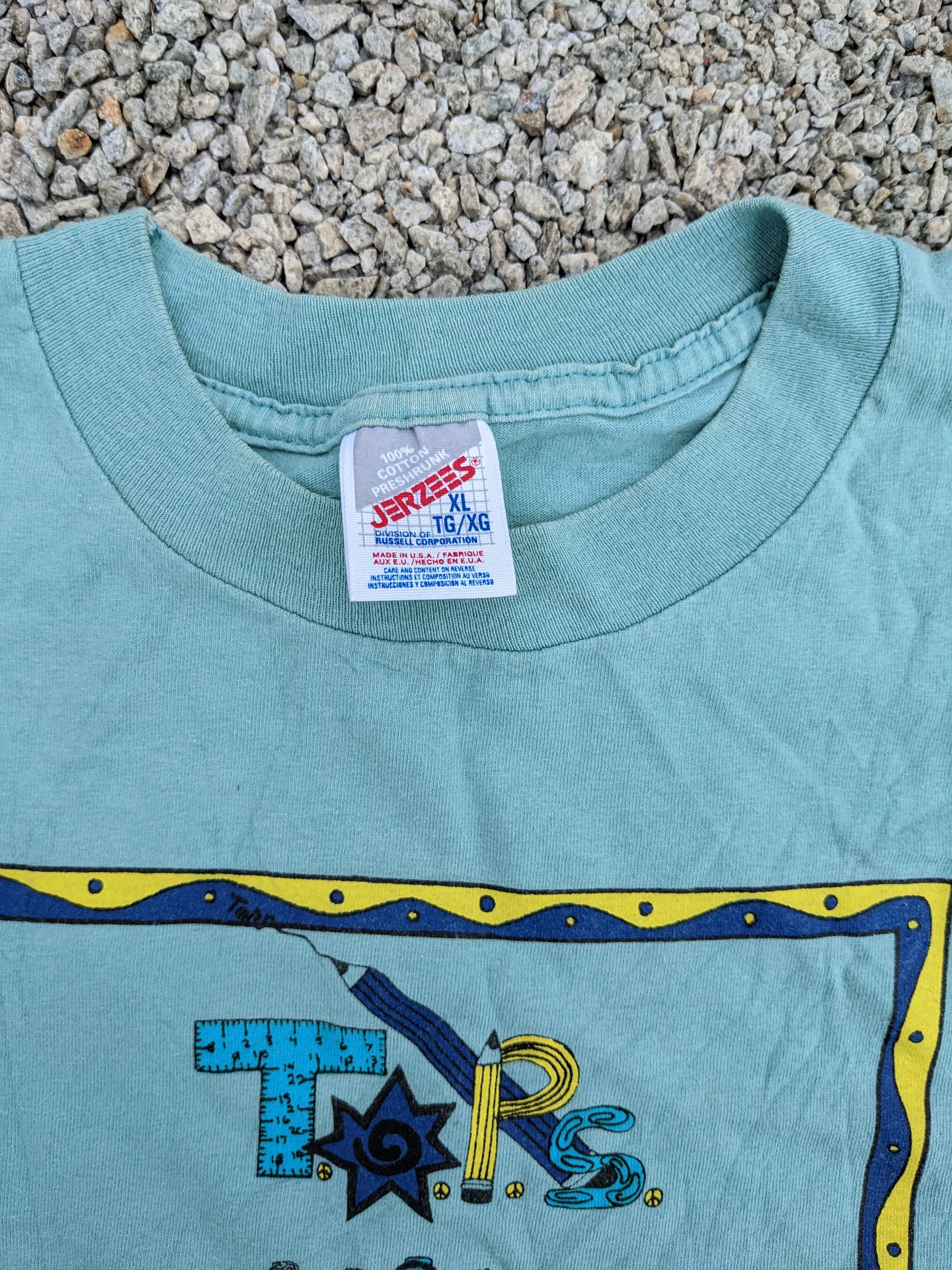 Rap Tees × Vintage Vintage 90s TOPS graphics quotes Tee XL faded Size US XL / EU 56 / 4 - 5 Thumbnail