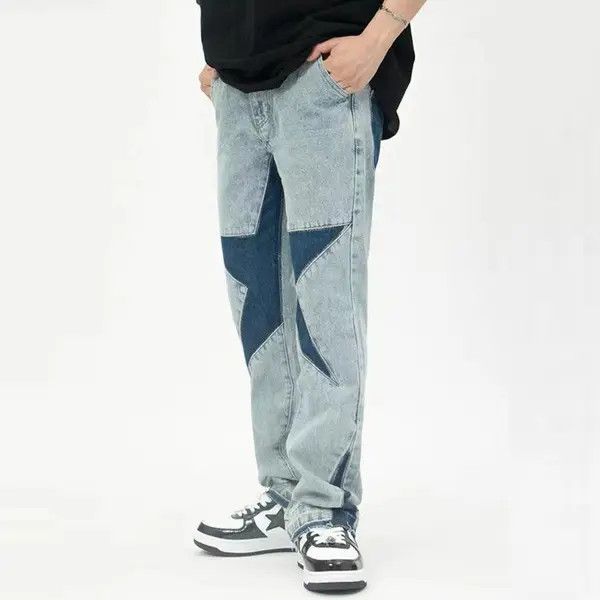 VIBE STAR Flare Denim Jeans Size US 32 / EU 48 - 2 Thumbnail