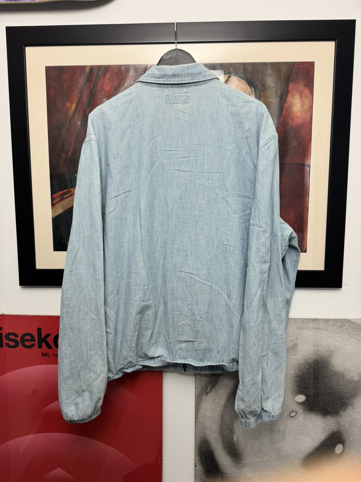 Ralph Lauren Polo Ralph Lauren Blue Jeans Light Jacket Casual Denim Rare Size US XXL / EU 58 / 5 - 2 Thumbnail