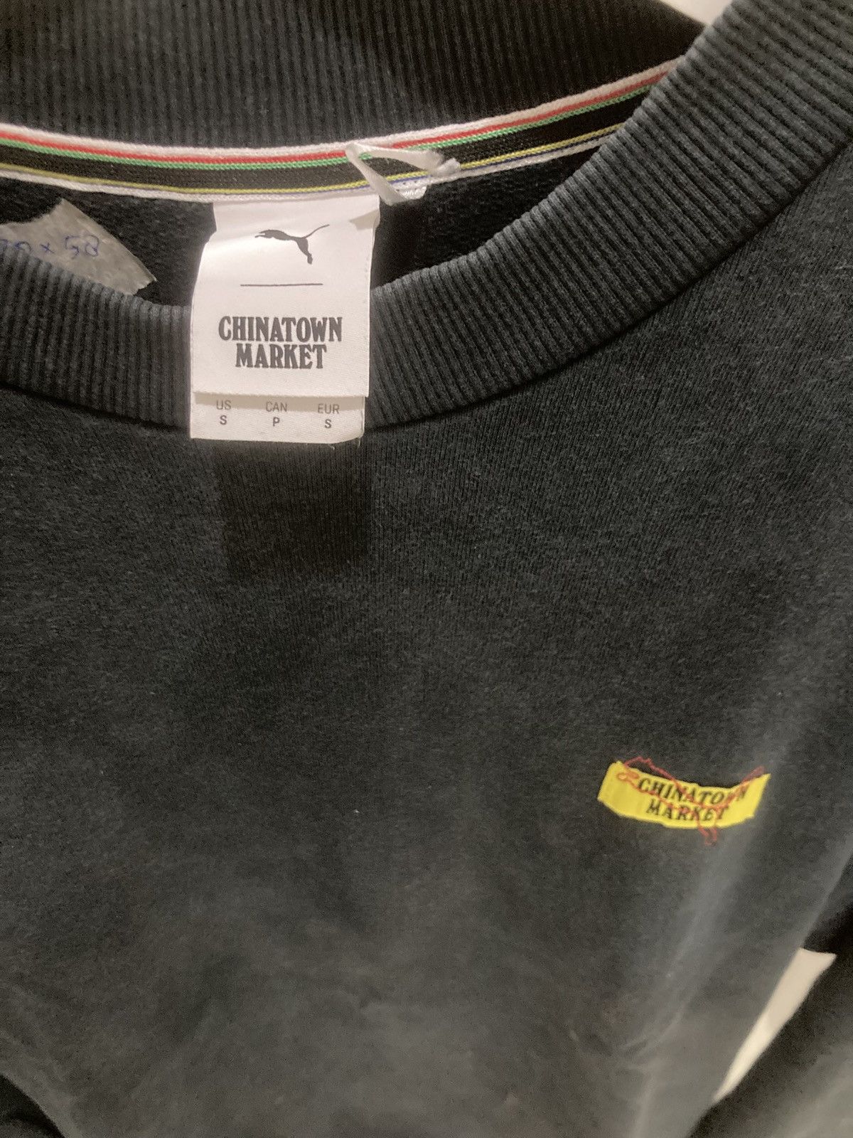 Puma Crewneck Puma x Chinatown Market Size US L / EU 52-54 / 3 - 3 Thumbnail