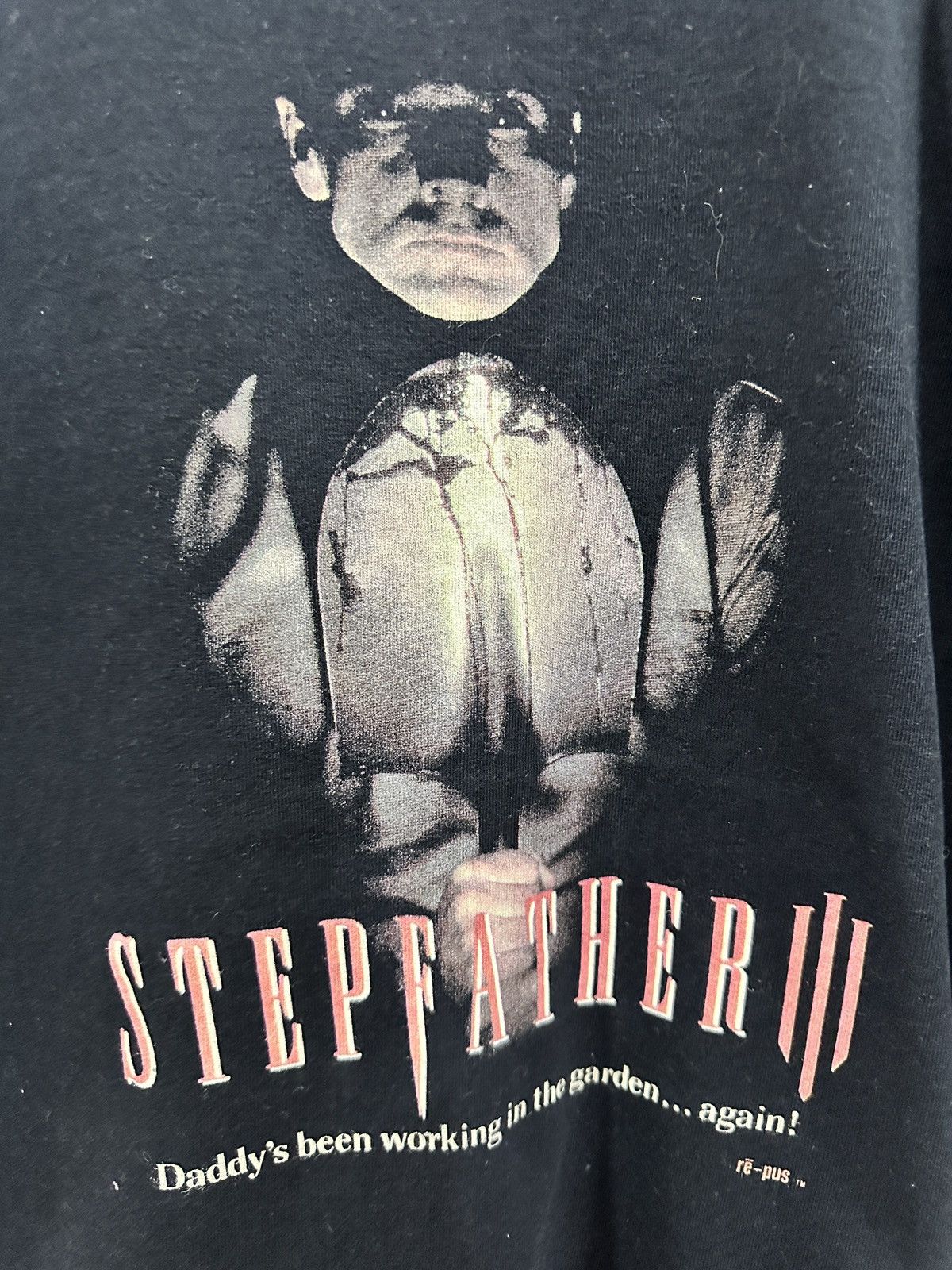 Vintage vintage 1992 STEPFATHER 3 horror thriller promo t-shirts Size US XL / EU 56 / 4 - 3 Thumbnail