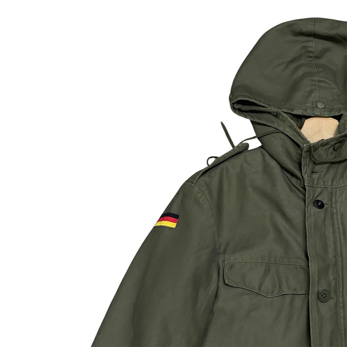 Vintage Vintage 80s German Army Military Issue Field Parka Jacket Size US XL / EU 56 / 4 - 5 Thumbnail