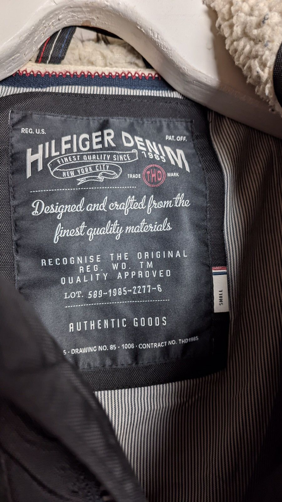 If Six Was Nine Tommy Hilfiger denim Faux Fur parka jacket Size US S / EU 44-46 / 1 - 5 Thumbnail