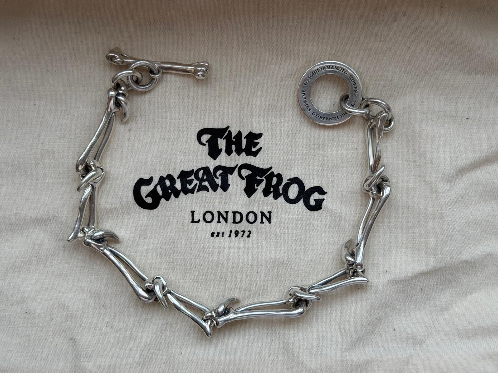 アクセサリー Supreme Yohji Yamamoto Silver Bracelet Supreme Yohji Yamamoto Silver Bracelet Supreme Bracelet | eBay