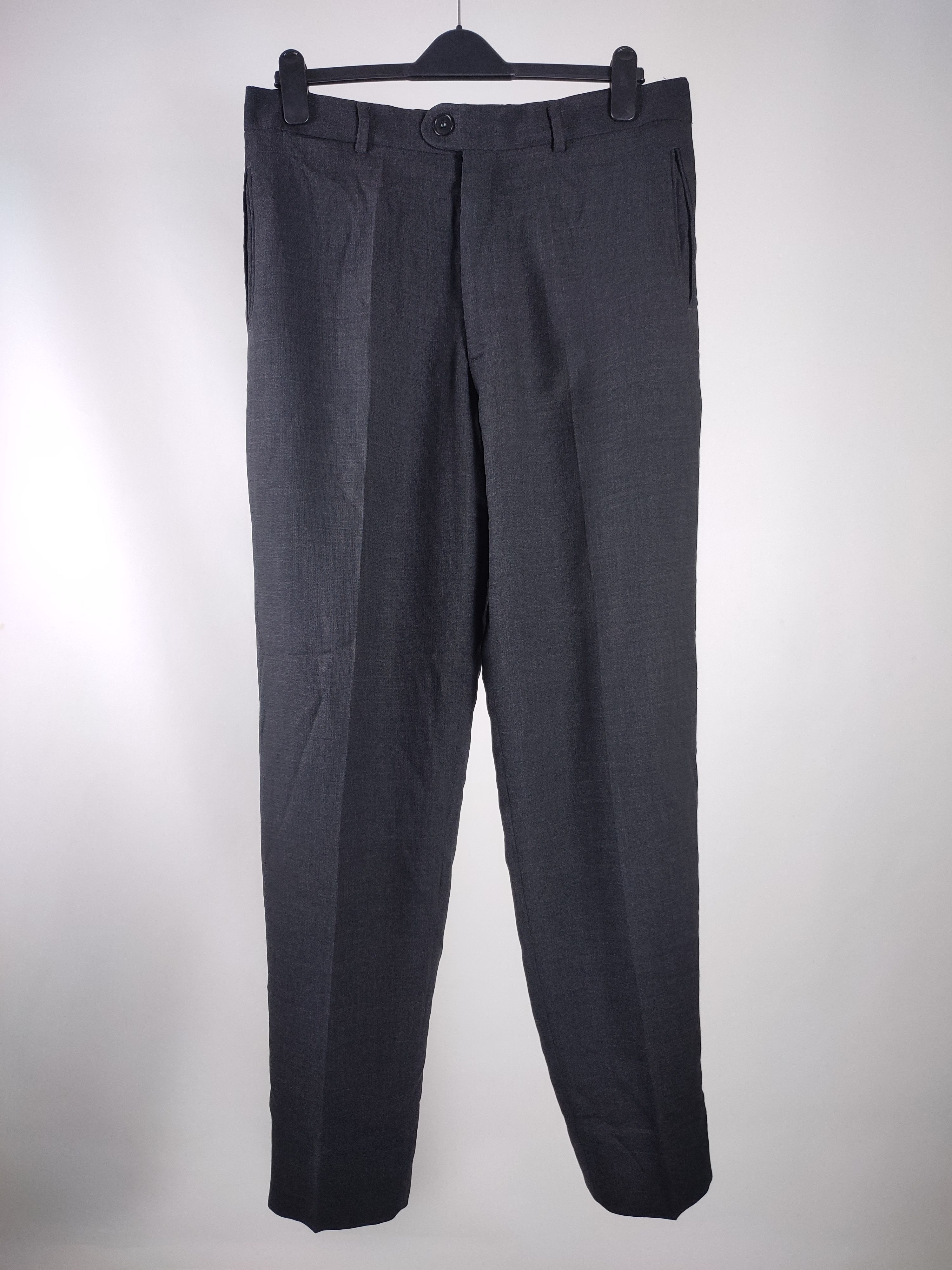 ANTONIO MIRO 90s Antonio Miro Fashion Runway Casual Trousers Wool Pants Size US 34 / EU 50 - 4 Thumbnail