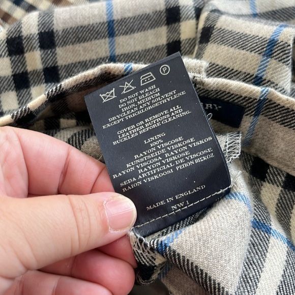 Burberry Burberry London Wayside Nova Check Pants Gray Size 32" / US 10 / IT 46 - 8 Thumbnail