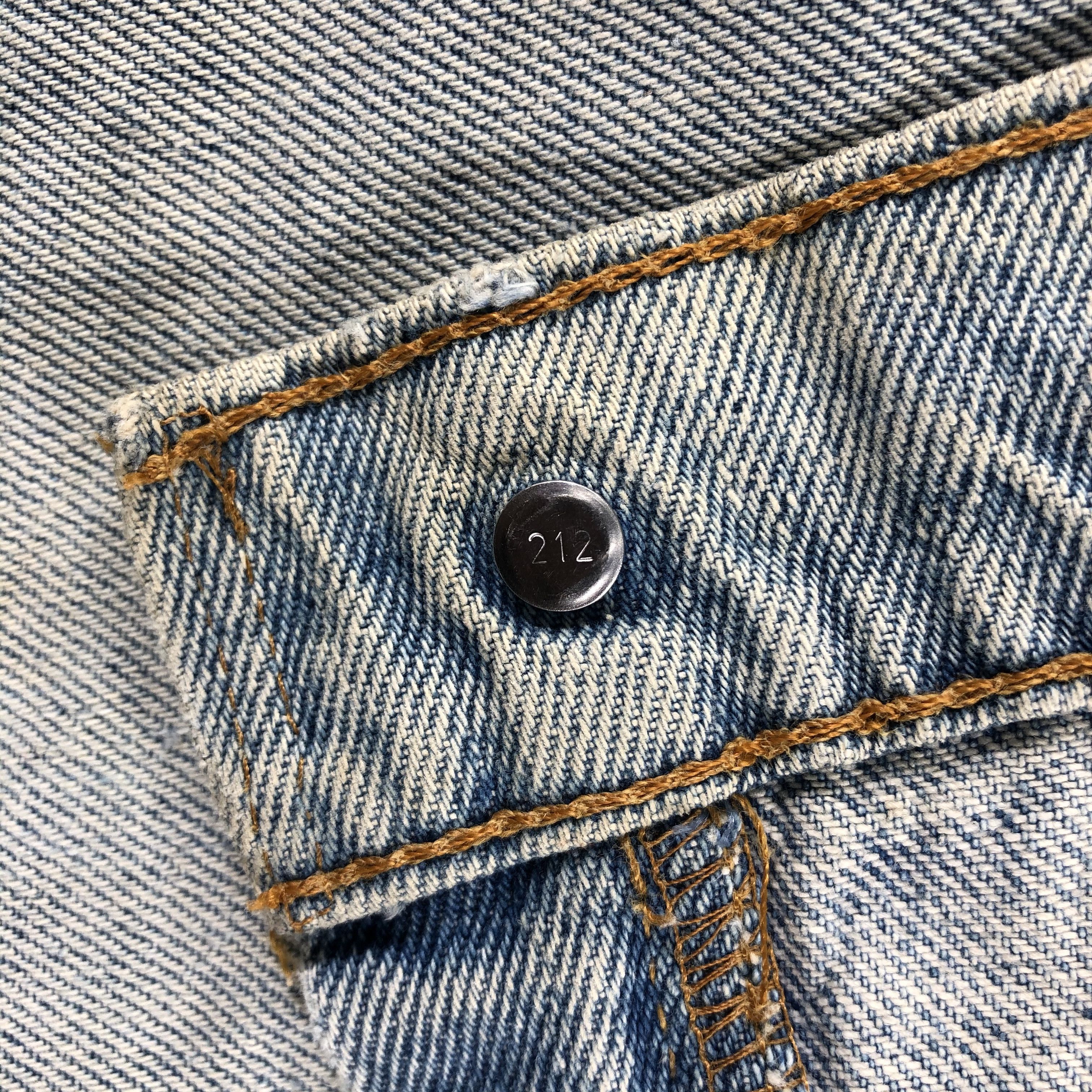 Levi's 90s Vintage Light Wash Levis Jeans-J2644 Size US 43 - 10 Thumbnail