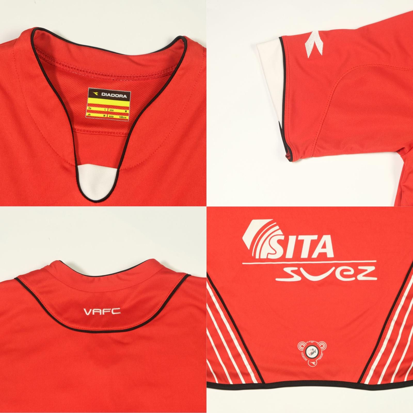 Diadora 2007/08 Valenciennes France Home Shirt (M) Size US M / EU 48-50 / 2 - 6 Thumbnail