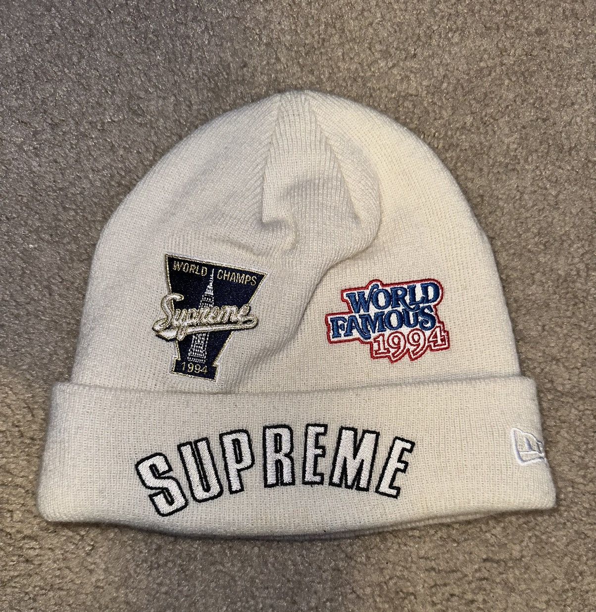Supreme Supreme Patch Beanie *RARE* Size ONE SIZE - 1 Thumbnail