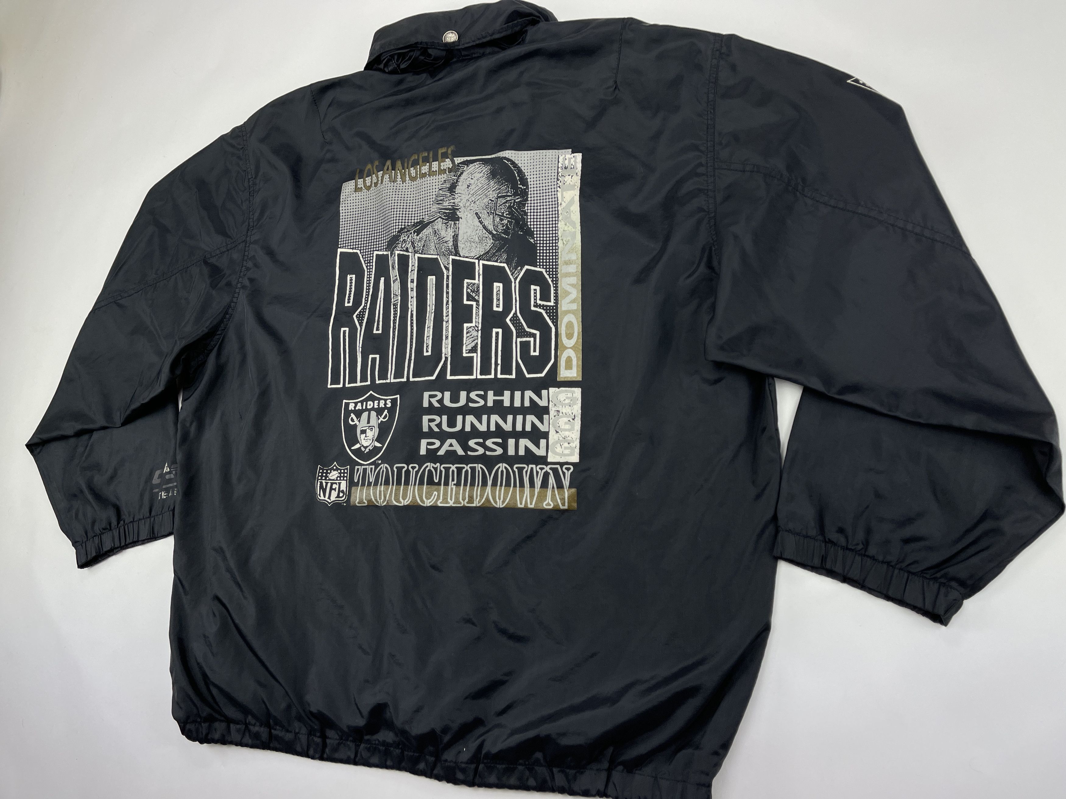 NFL Los Angeles Raiders jacket, 1991 Campri Teamline vintage M Size US M / EU 48-50 / 2 - 15 Thumbnail