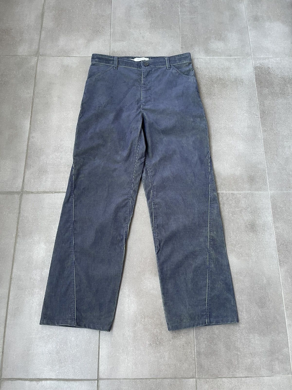 Acne Studios × Our Legacy × Wood Wood !DS! SS23 Wood Wood Wilson Twisted Seam Envy Green Trousers Size US 32 / EU 48 - 3 Thumbnail