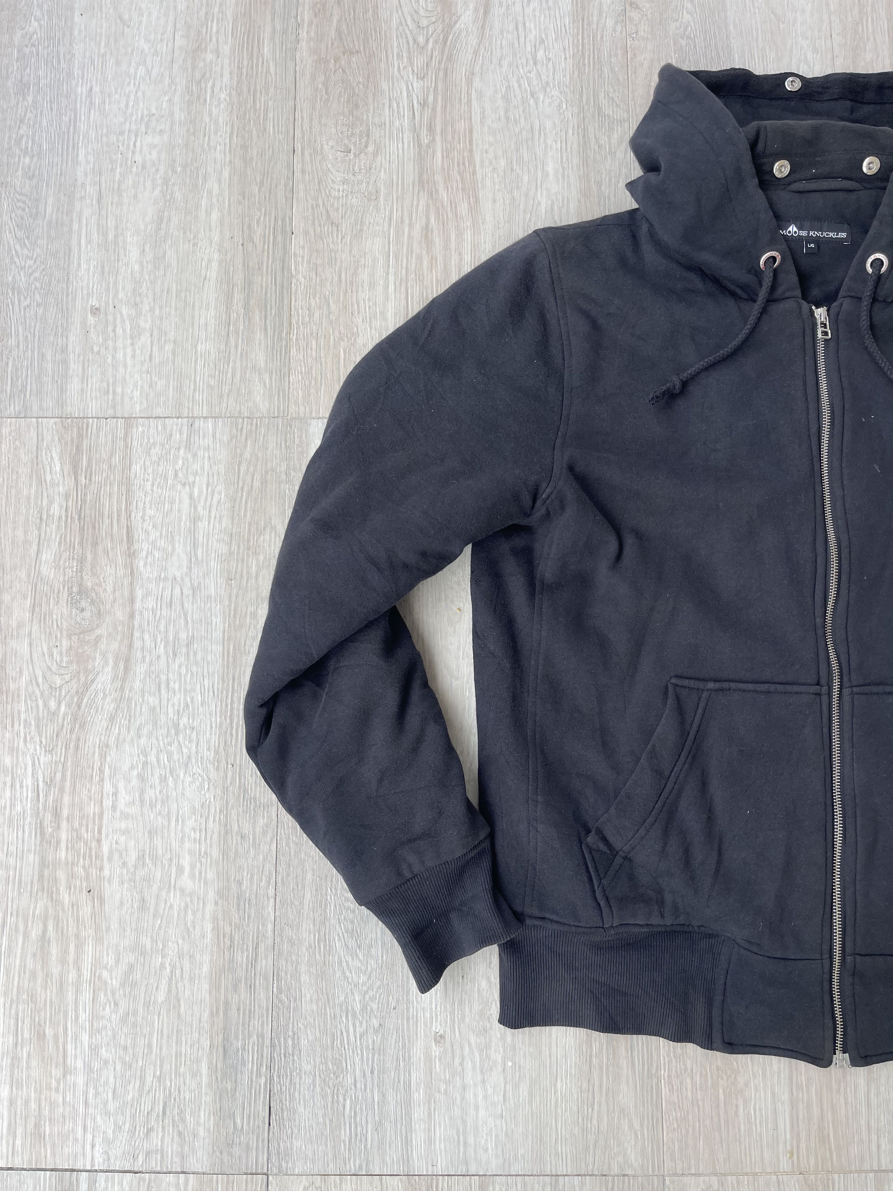 Moose Knuckles Moose Knuckles Zipper Hoodie Bomber Size US L / EU 52-54 / 3 - 3 Thumbnail