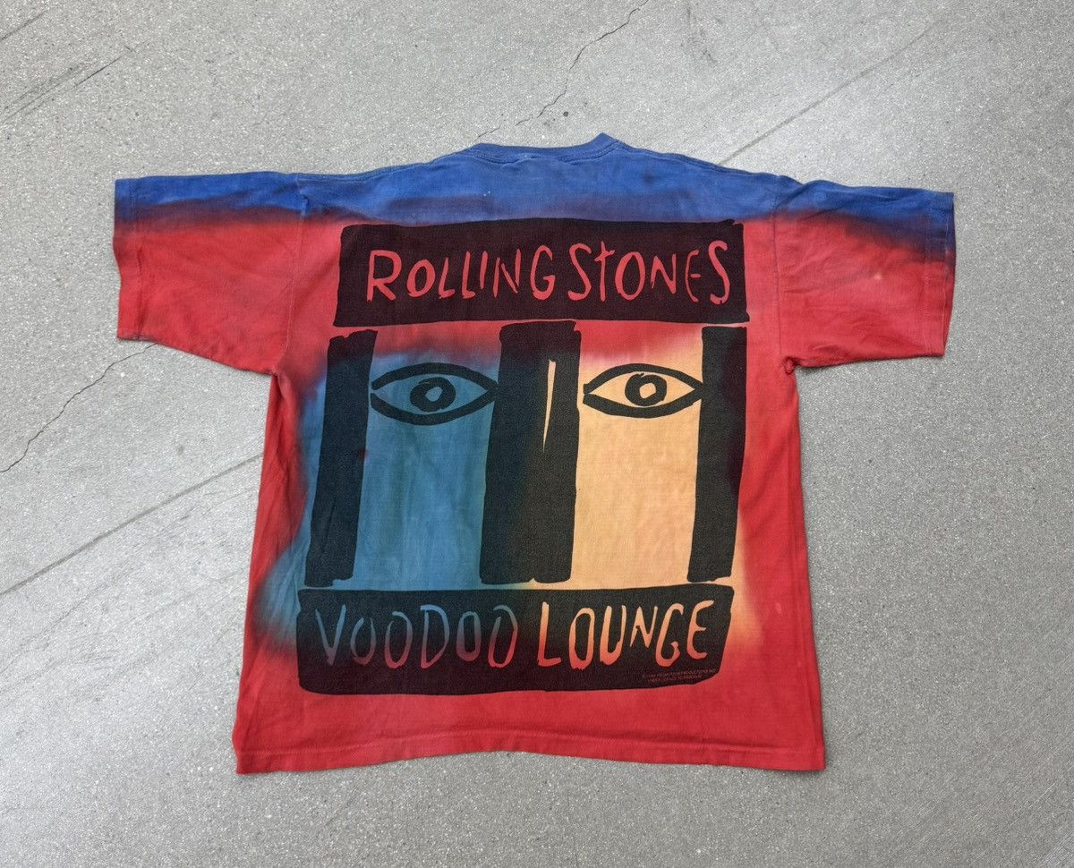 Brockum Vintage The Rolling Stones 1996 Voodoo Lounge Tour AOP Tee Size US XXL / EU 58 / 5 - 6 Thumbnail