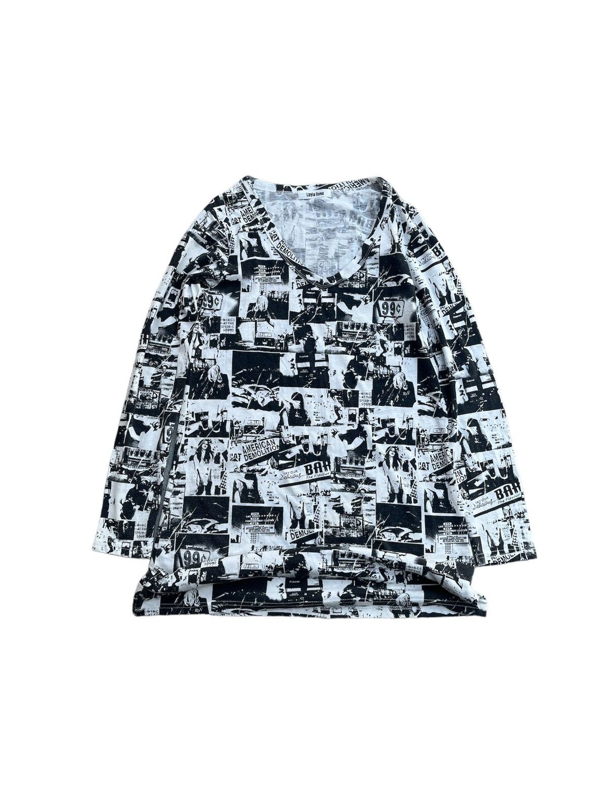 Hysteric Glamour × If Six Was Nine × Japanese Brand ❗️BINDING OFFER ❗️JAPANESE LAYLA ROSE AOP PRINT LONGSLEEVE Size S / US 4 / IT 40 - 1 Thumbnail