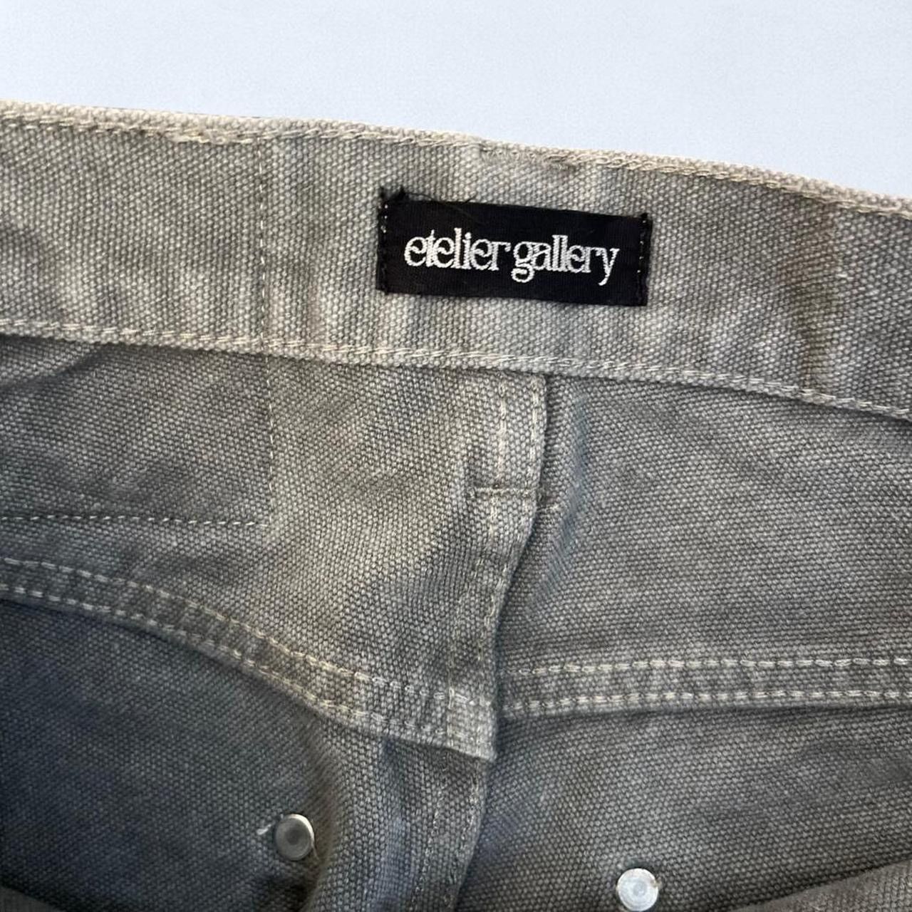 Etelier Gallery Etelier Gallery Tusk v2 denim object dyed grey wide leg Size US 28 / EU 44 - 4 Thumbnail