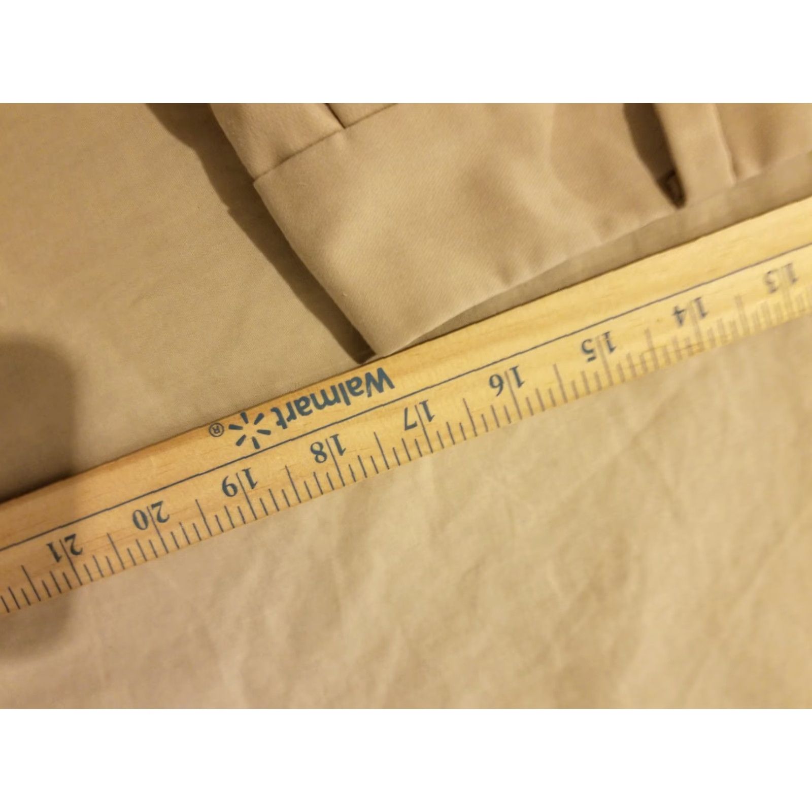 Talbots Womens Talbots Pants Chino Cotton Beige 12 Vintage? Size 34" / US 12 / IT 48 - 7 Thumbnail