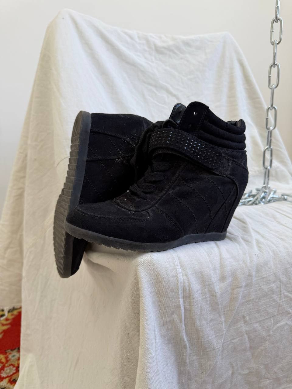 14th Addiction Y2K Isabel Marant Style Suede High Sneakers Shoes Size US 6.5 / IT 36.5 - 1 Thumbnail