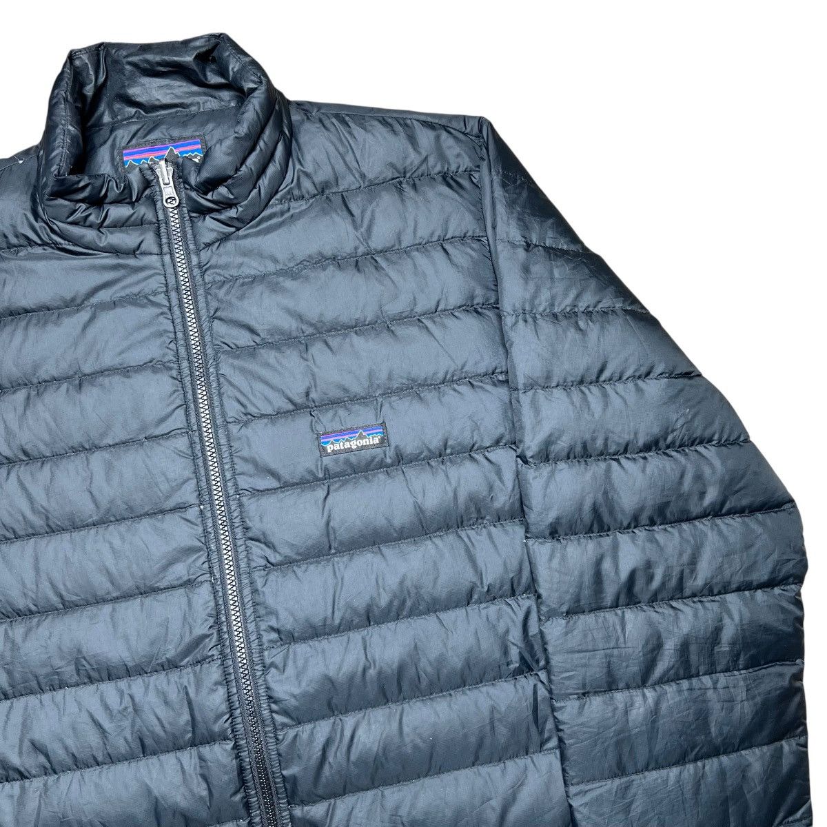 Patagonia × Vintage 2015 Patagonia Black Down Zip Up Style 28387 Puffer Jacket Size US L / EU 52-54 / 3 - 20 Thumbnail