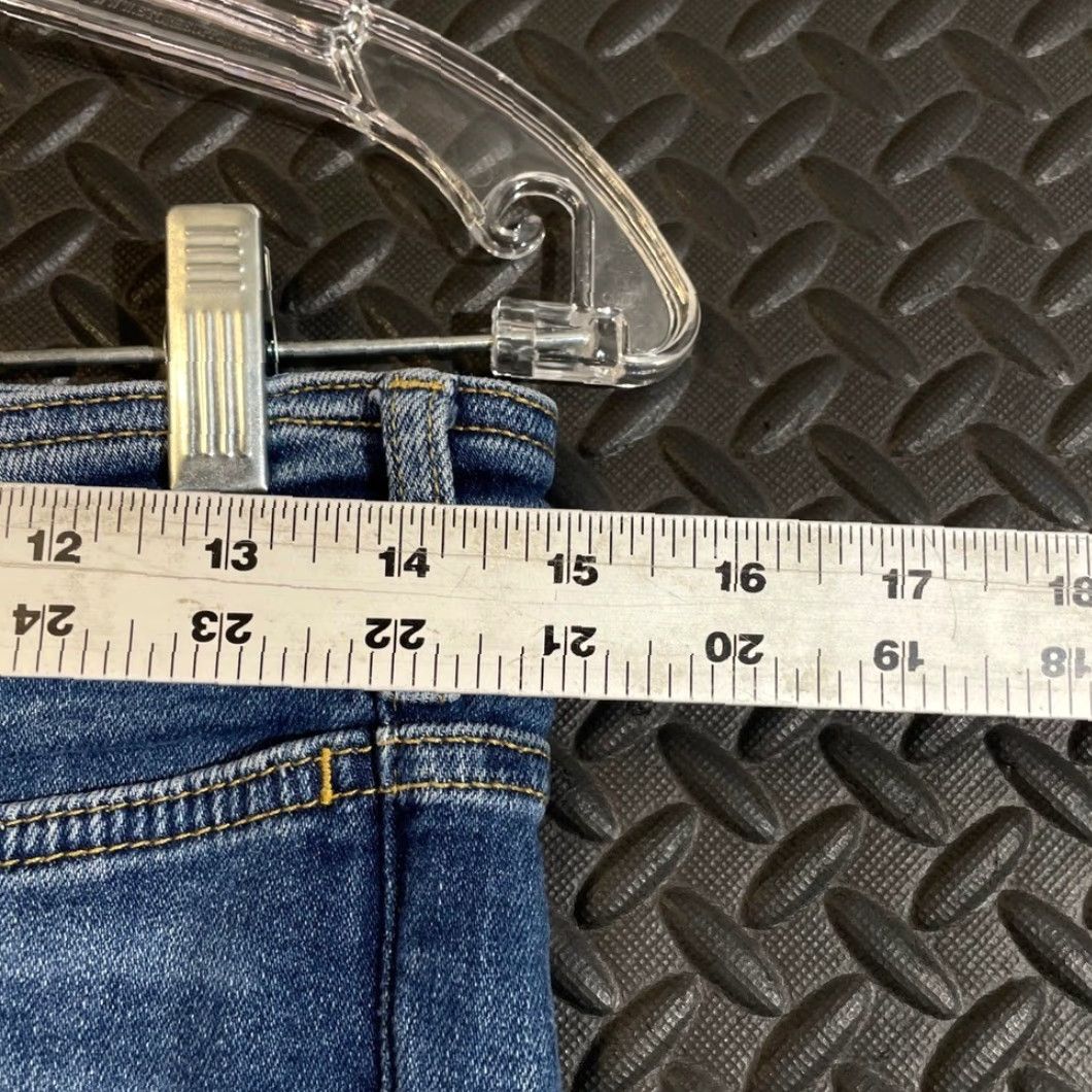 Vintage Pilcro and the Letterpress Anthropologie High Rise Skinny Jeans Women Size 27 Blue Skinny Womens 27 High Rise Jeans Size 27" / US 4 / IT 40 - 7 Thumbnail
