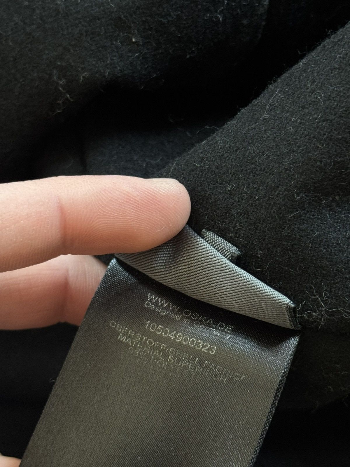 OSKA Oska 1size black jacket hooded coat zip avantgarde relaxed Size S / US 4 / IT 40 - 7 Thumbnail