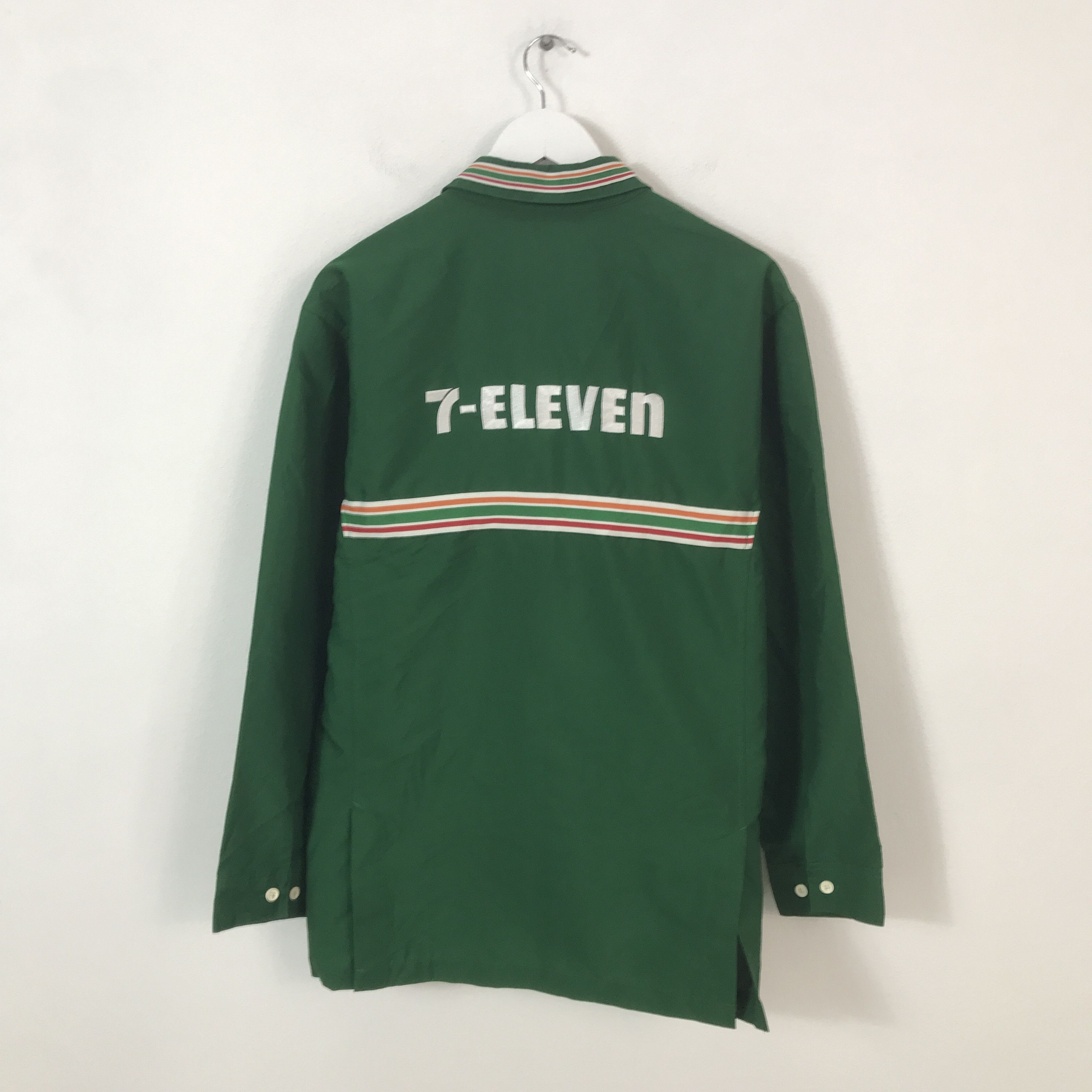 Japanese Brand 7-eleven japan uniform mart japan shirt jacket Size US L / EU 52-54 / 3 - 1 Thumbnail