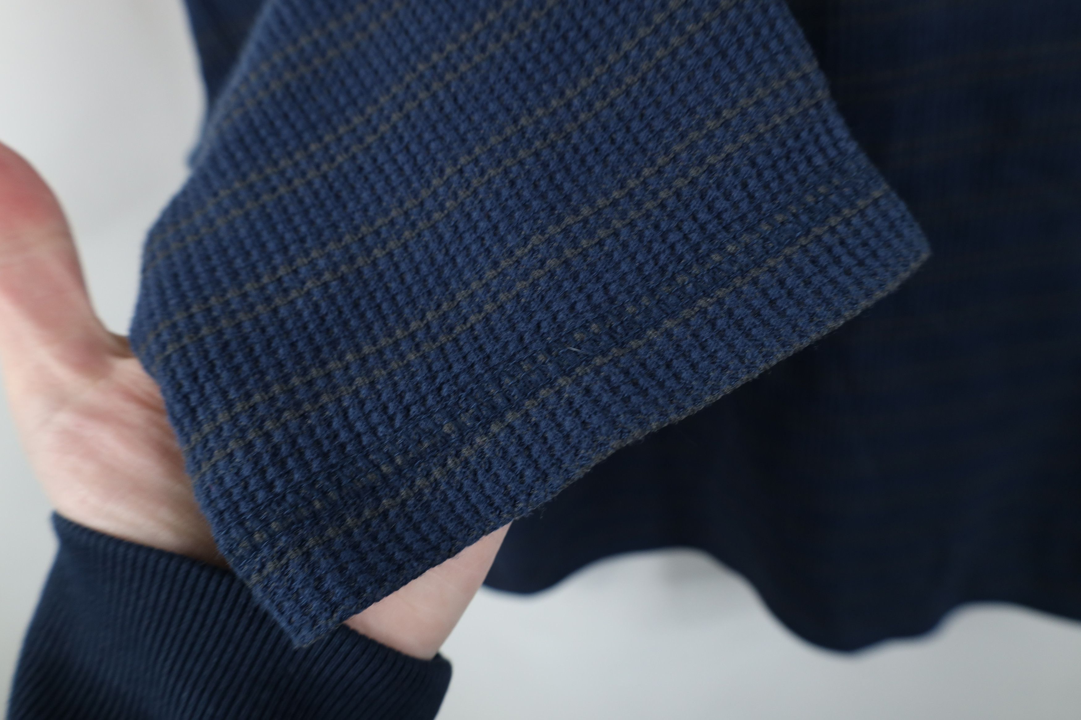 Calvin Klein Vintage 90s Y2K Calvin Klein Waffle Knit Long Sleeve T-Shirt Size US L / EU 52-54 / 3 - 6 Thumbnail