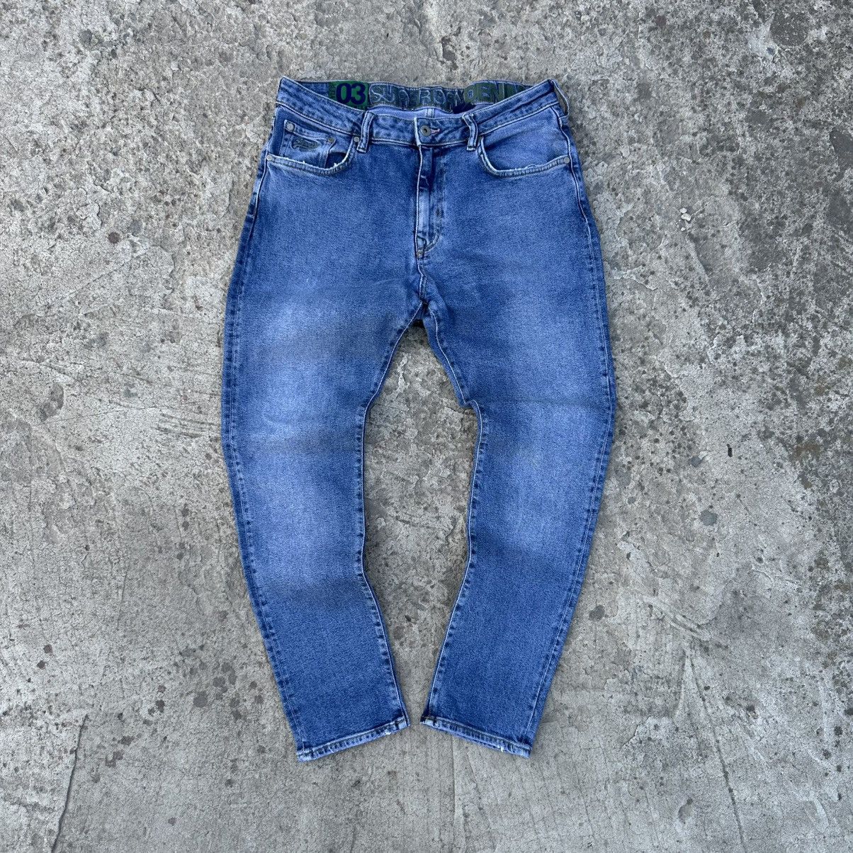 Superdry Vintage Japanese Style Superdry Jeans W34xL32 Old Money Y2K Size US 34 / EU 50 - 2 Thumbnail