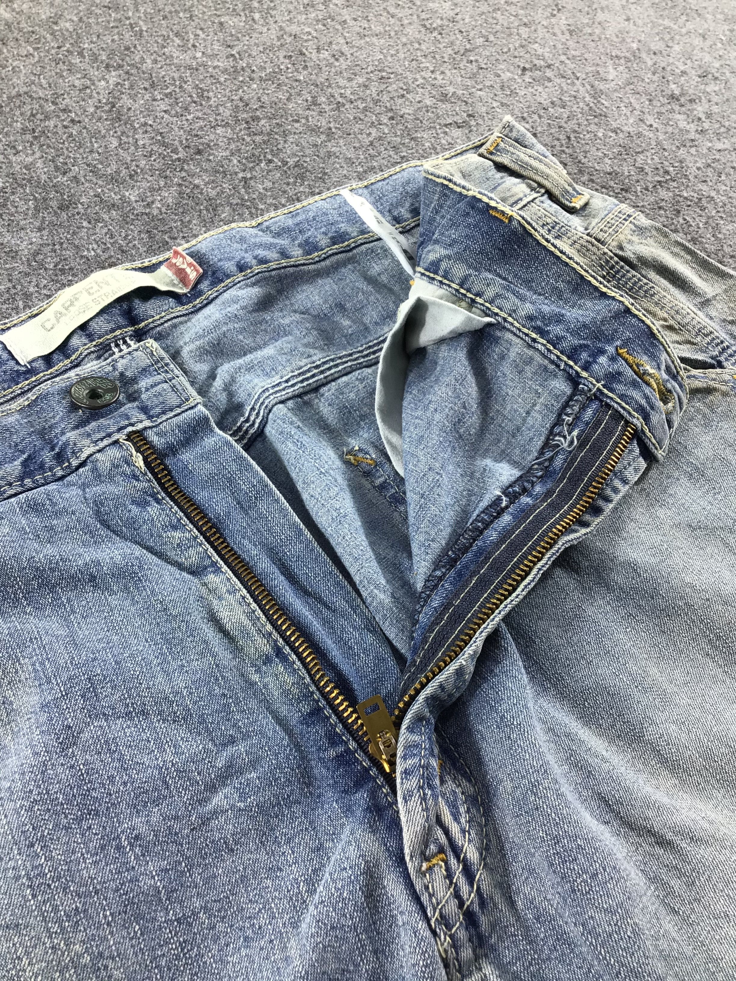 Levi's Vintage Levis 701 Carpenter Jeans Faded Blue -J575 Size US 41 - 7 Thumbnail