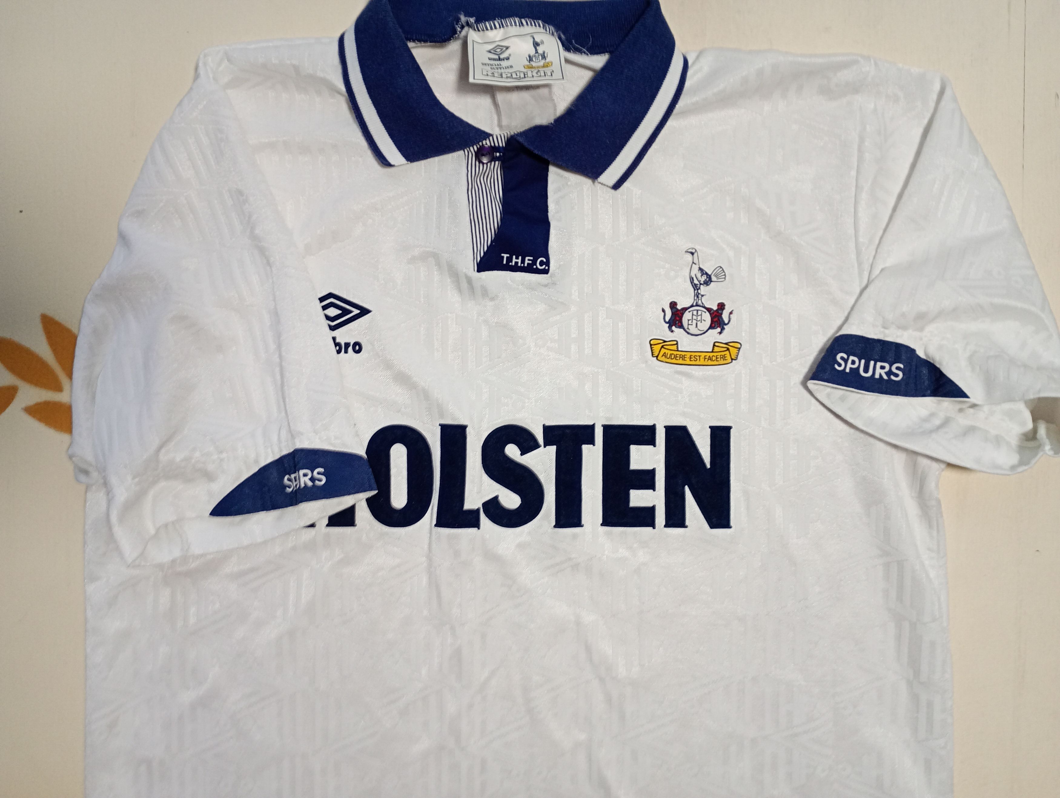 Umbro Umbro Tottenham Hotspur Home Jersey 1991-1993 Size US L / EU 52-54 / 3 - 13 Thumbnail
