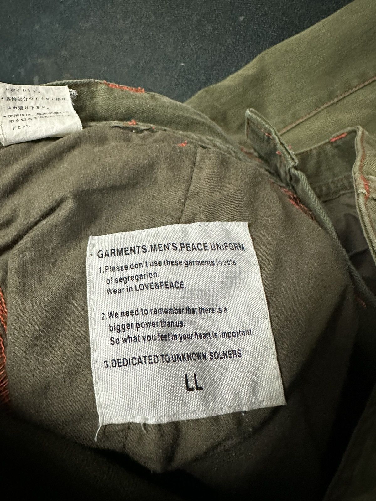 Vintage 👹Vintage Faded Garments Mens Cargo Pants Size US 30 / EU 46 - 11 Thumbnail
