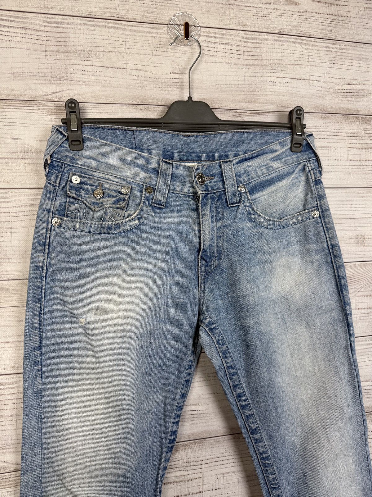 True Religion True Religion Crazy Jeans Size US 31 - 4 Thumbnail