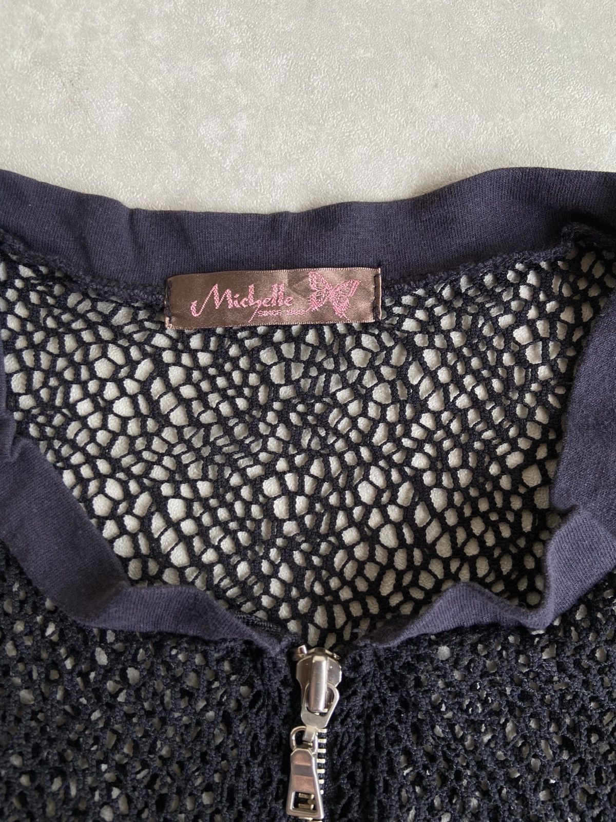 If Six Was Nine × Japanese Brand × Le Grande Bleu (L.G.B.) Michelle Net Shirt Size S / US 4 / IT 40 - 4 Thumbnail
