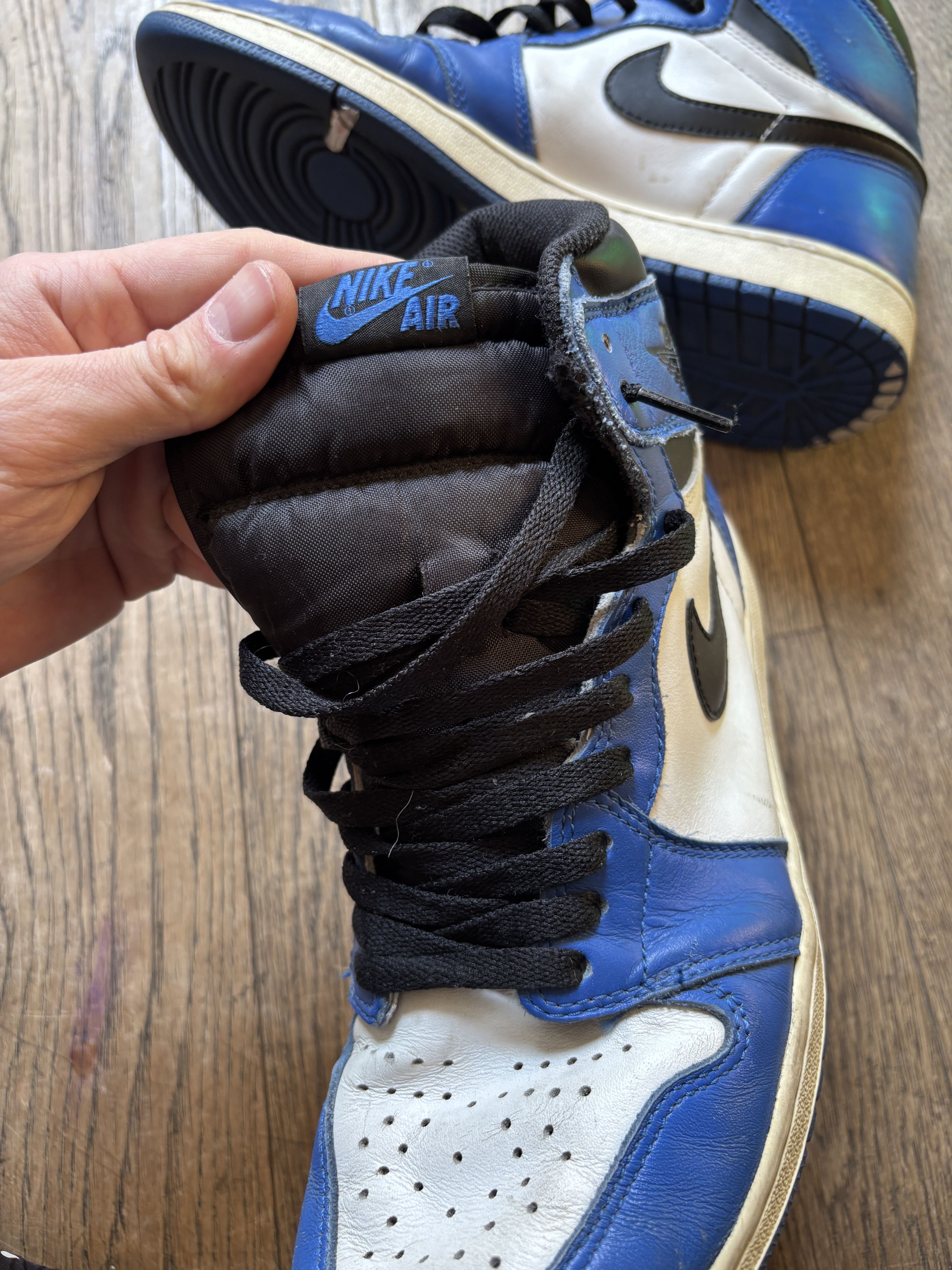 Jordan Brand Jordan 1 Game Royal 2017 Size US 9.5 / EU 42-43 - 9 Thumbnail