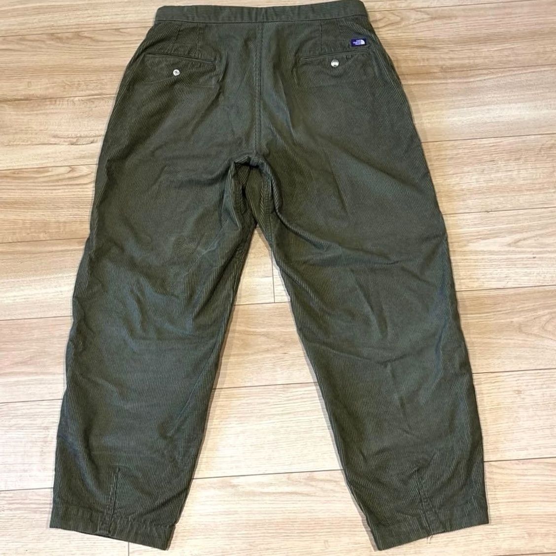 The North Face Purple Label THE NORTH FACE PURPLE LABEL Corduroy Wide Tapered Pants Mens 34 Coyote Cotton Polyester Wide-Tapered Navy? Size US 34 / EU 50 - 2 Thumbnail
