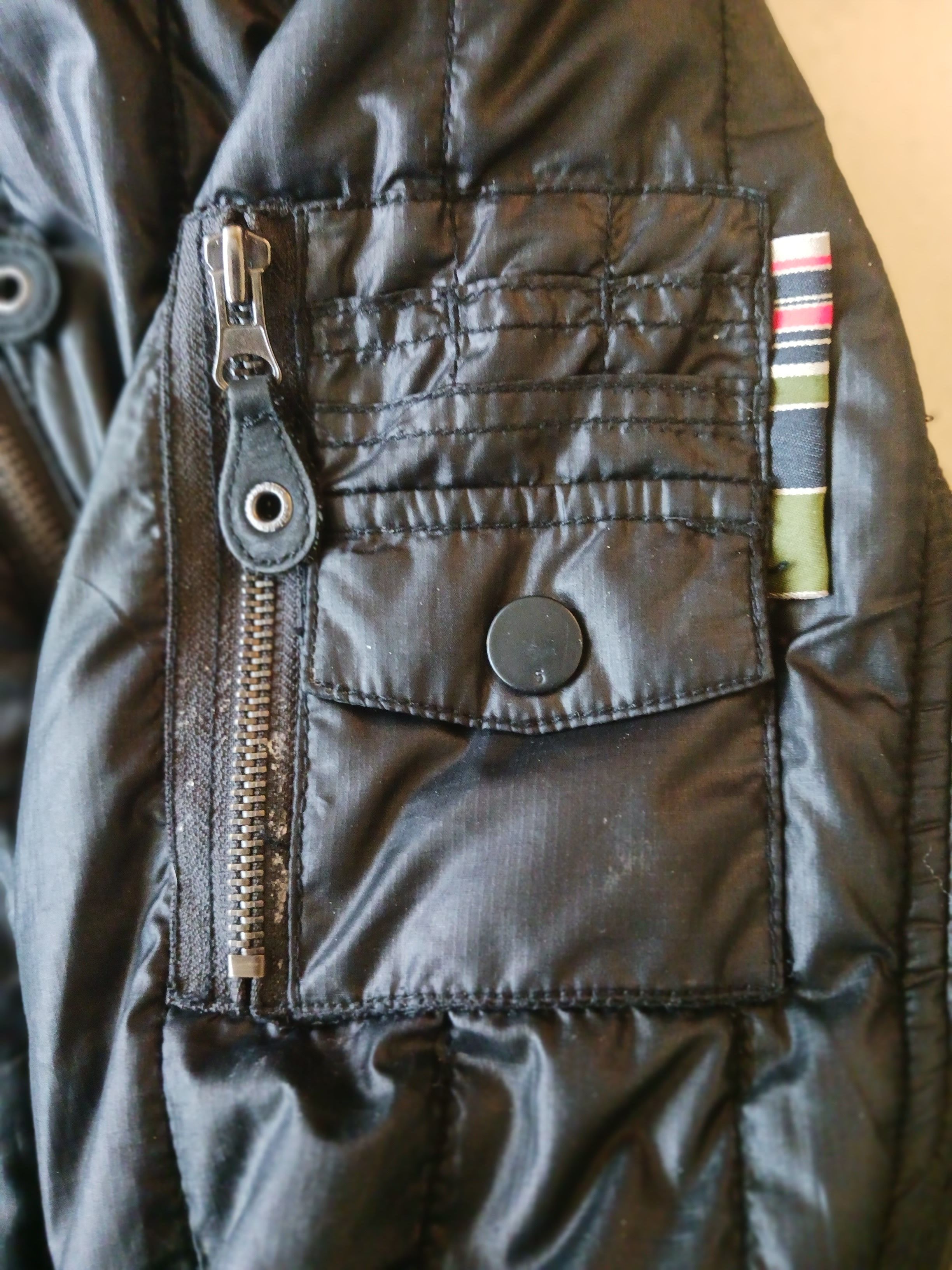 Triple 5 Soul × Vintage 555 Triple 5 SOUL Faux Fur Quilted Bomber Removeable Hood Size US XL / EU 56 / 4 - 2 Thumbnail