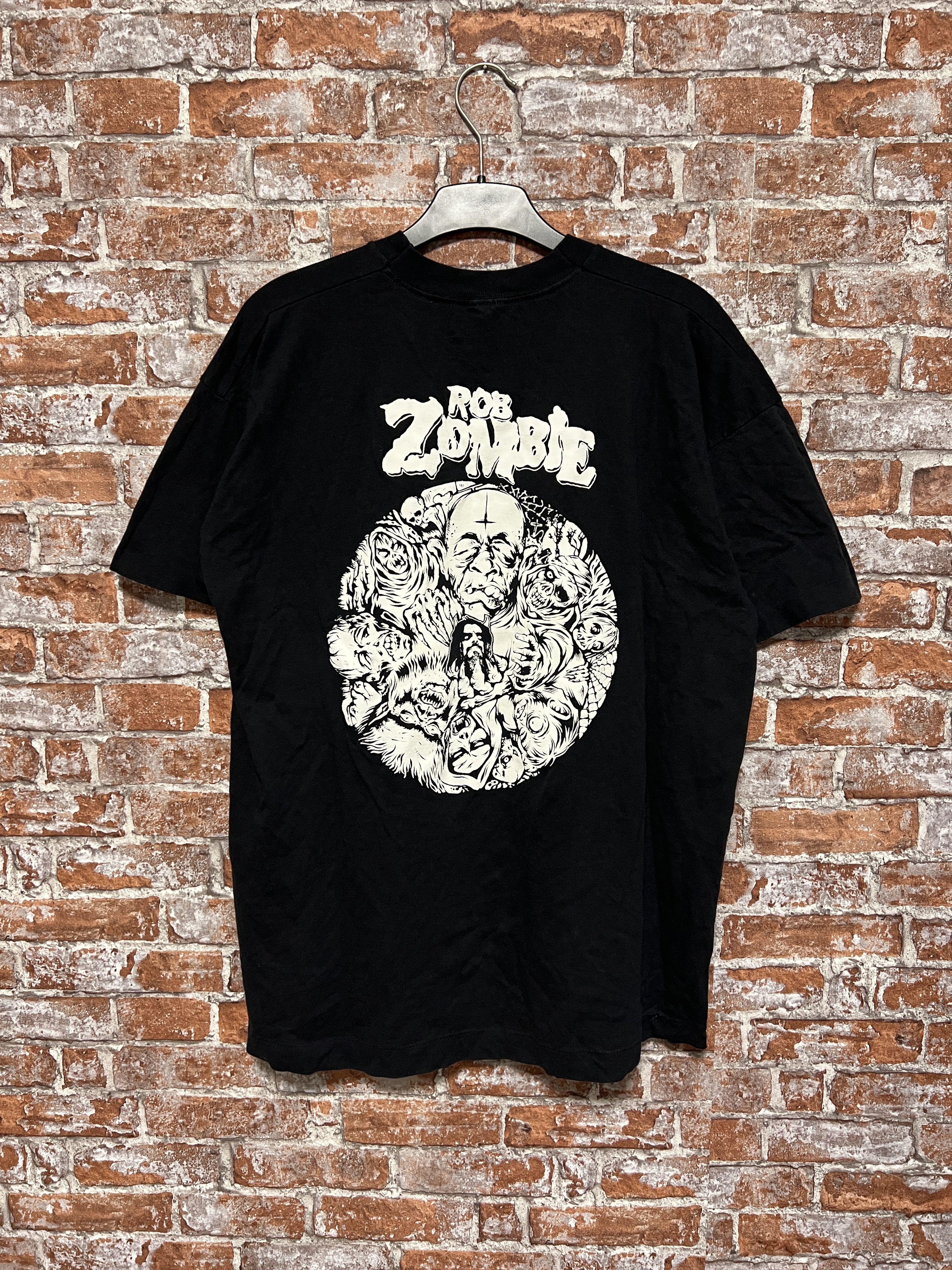 Band Tees × Vintage Vintage 90s Rob Zombie Rock Band T-shirt Size US XL / EU 56 / 4 - 2 Thumbnail