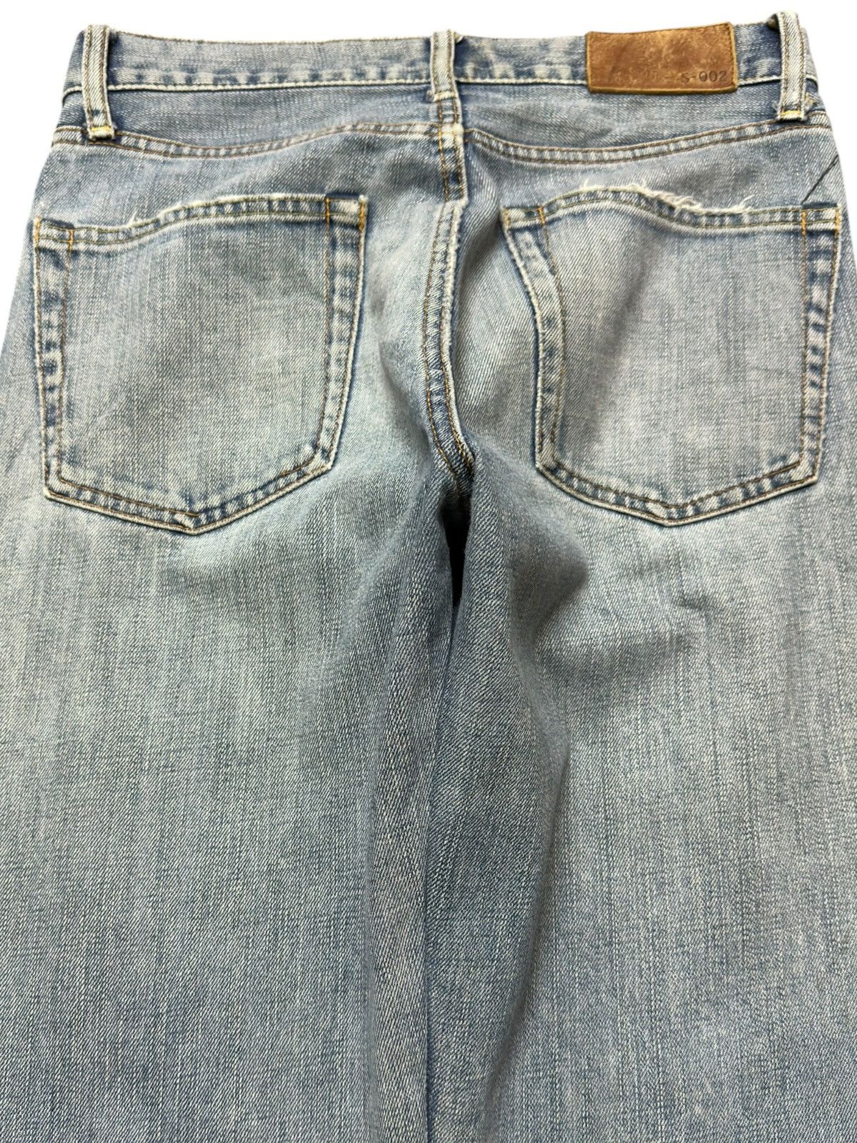 Uniqlo Vintage Uniqlo S-002 Faded Regular Fit Straight Denim Size US 28 / EU 44 - 6 Thumbnail