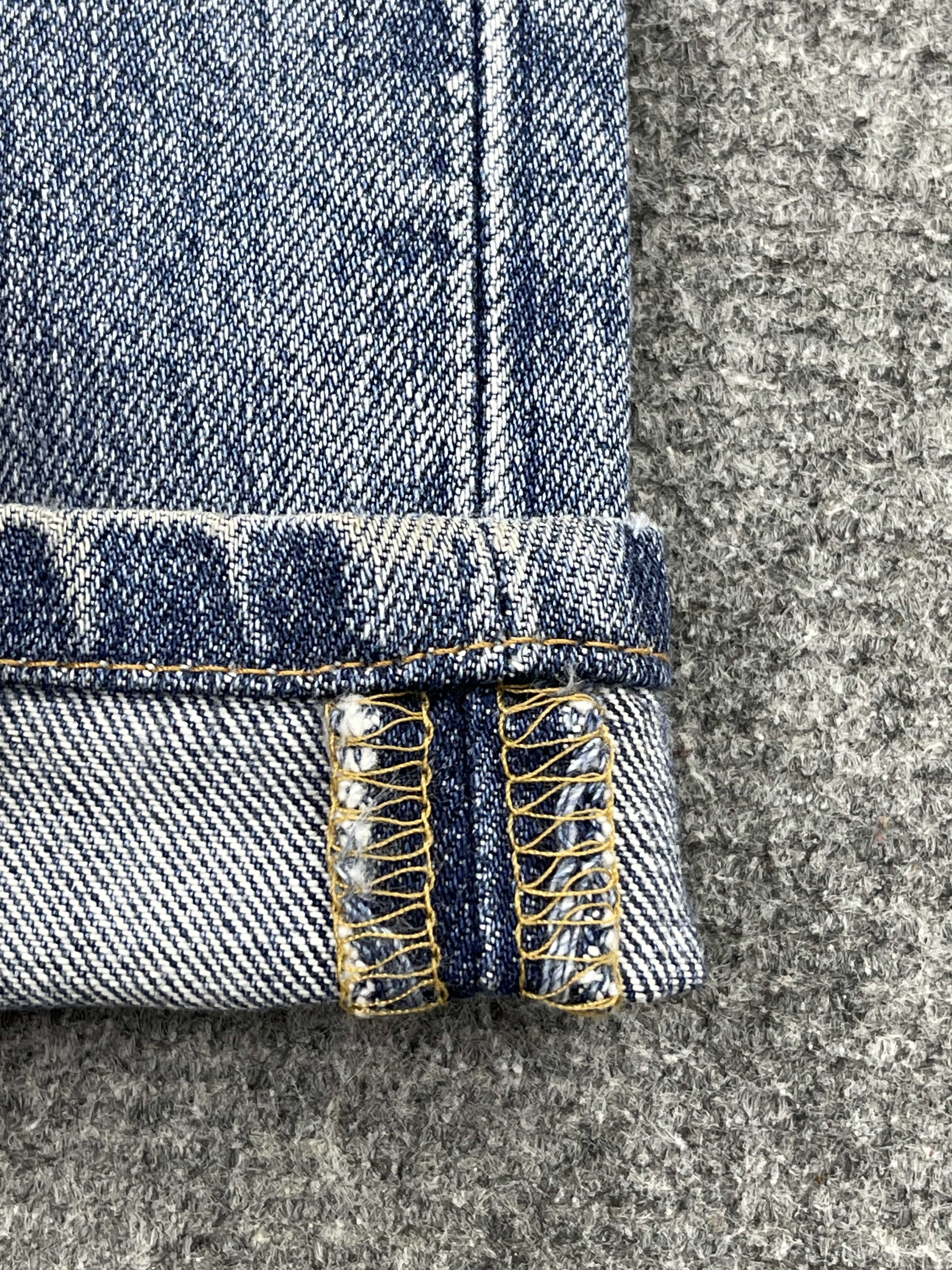 Levi's × Vintage Vintage Levis 501 Light Blue Washed Jeans Size US 30 / EU 46 - 10 Thumbnail