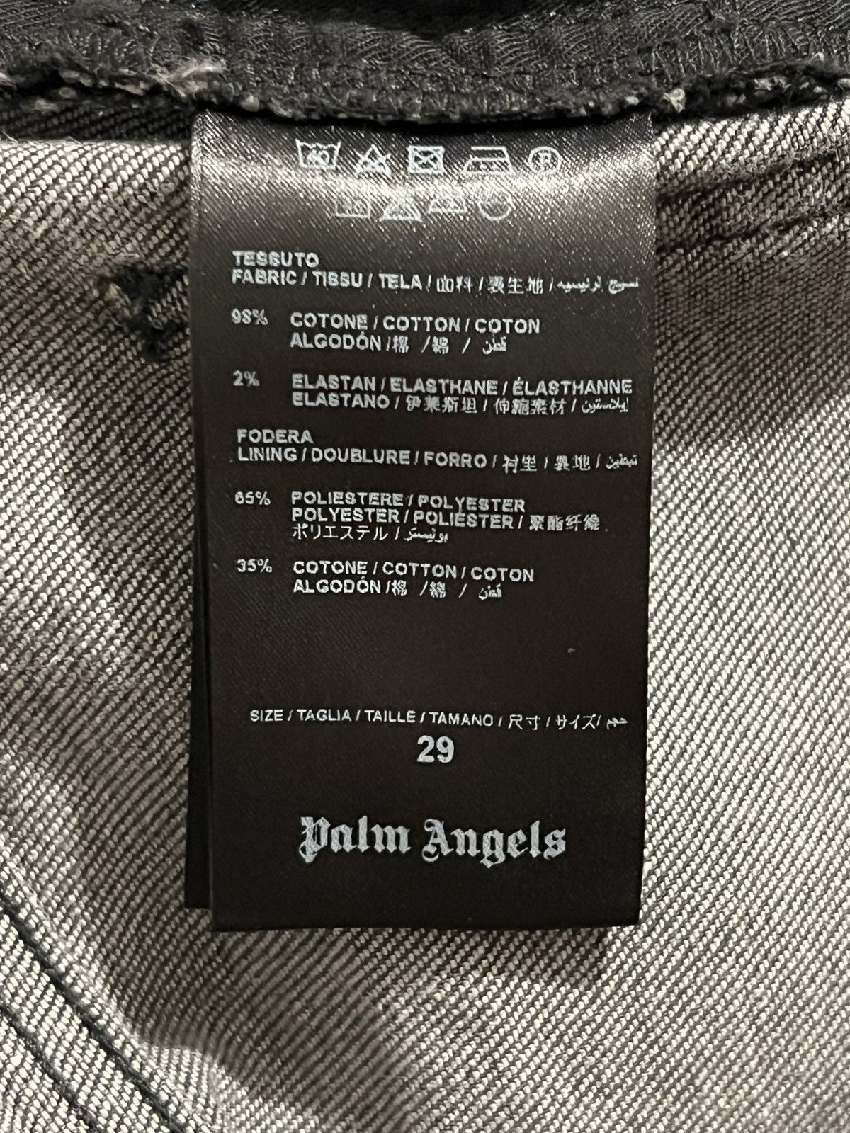 Palm Angels Womens Palm Angels Jeans size 29 Size 29" - 7 Thumbnail
