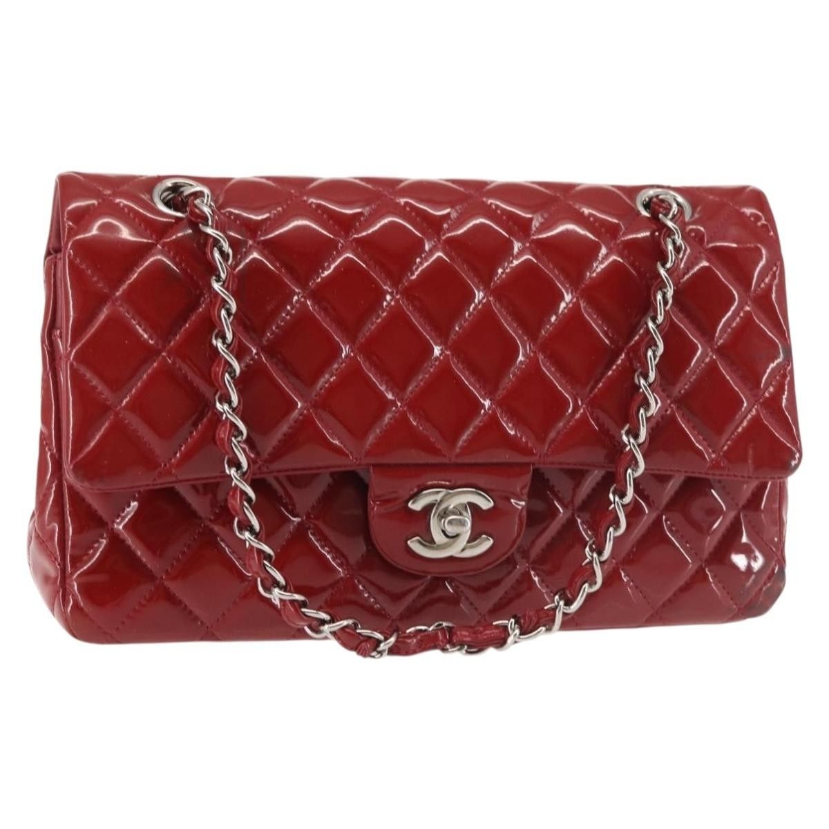 Chanel Chanel Timeless - Classic Double Flap Bag Quilted Patent Size ONE SIZE - 1 Thumbnail