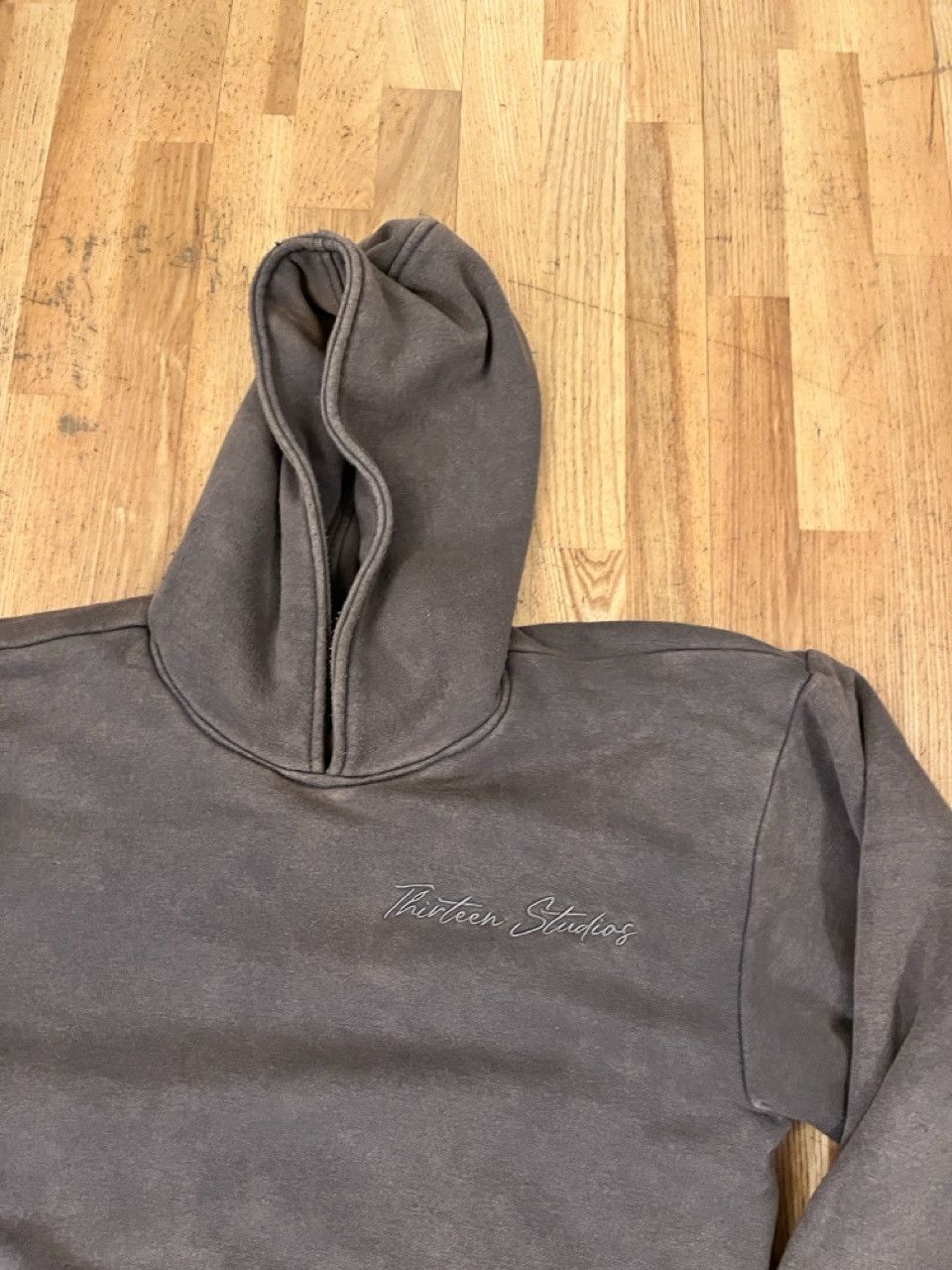 Thirteen Studios Thirteen Studios Reversible Charcoal ‘2 Layer’ Hoodie Size US L / EU 52-54 / 3 - 6 Thumbnail