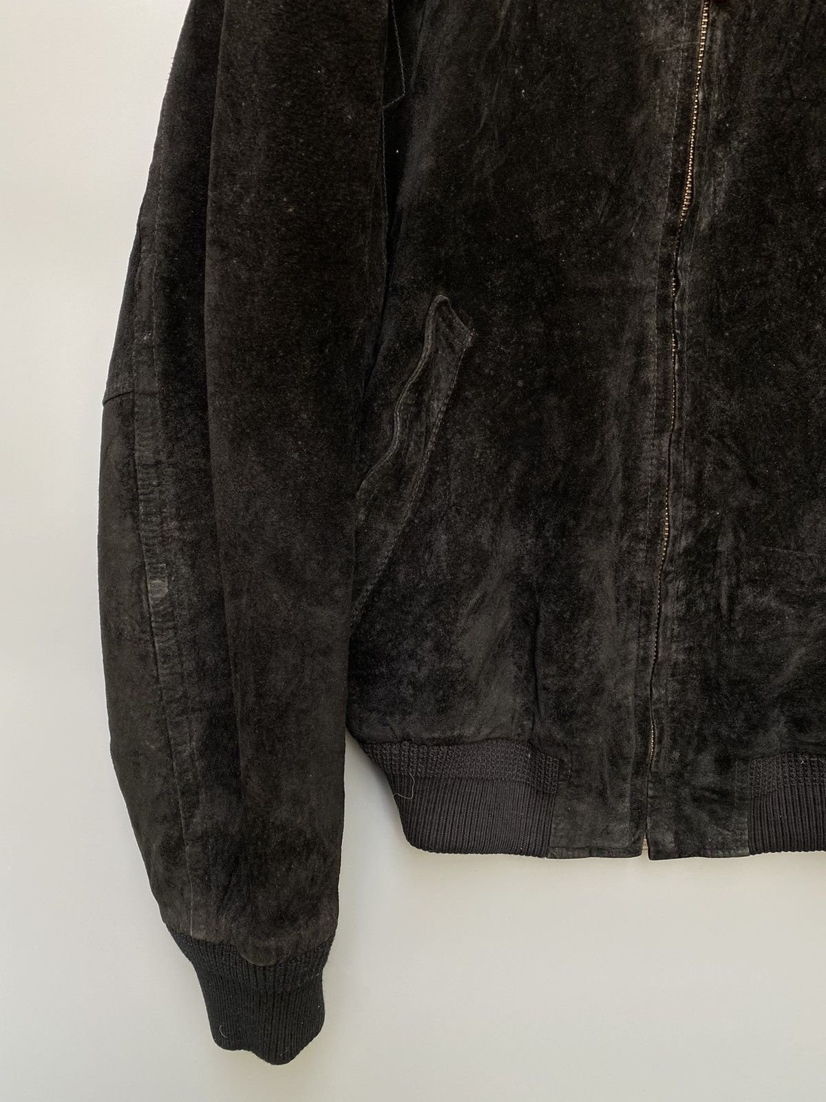 Japanese Brand × Jun Takahashi 90s Junmen by Jun Takahashi Leather Bomber Jacket Size US M / EU 48-50 / 2 - 6 Thumbnail