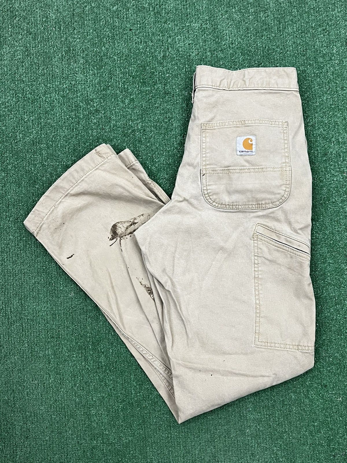 Carhartt Vintage Y2k Carhartt Relaxed Fit Work Pants Size US 30 / EU 46 - 1 Thumbnail