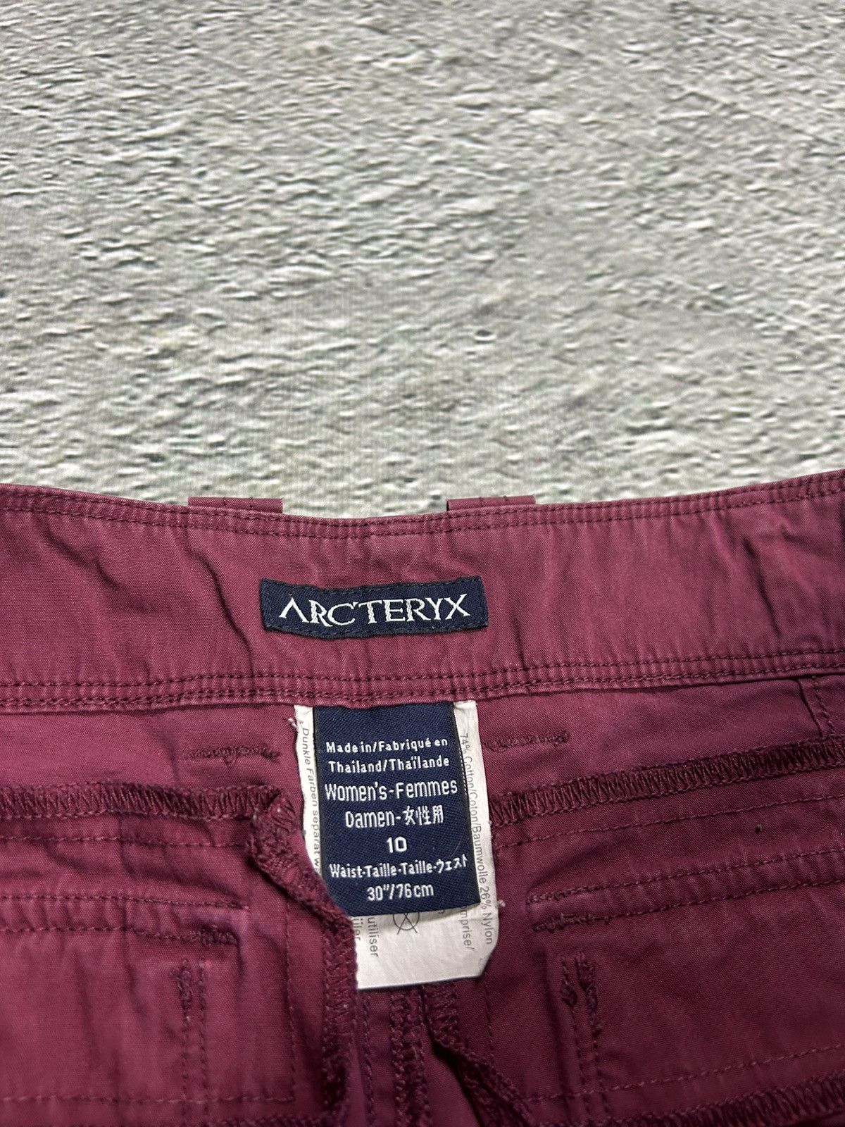 Arc'teryx × Vintage Arc'teryx shorts purple Y2K hiking trekking Size 30" / US 8 / IT 44 - 6 Thumbnail