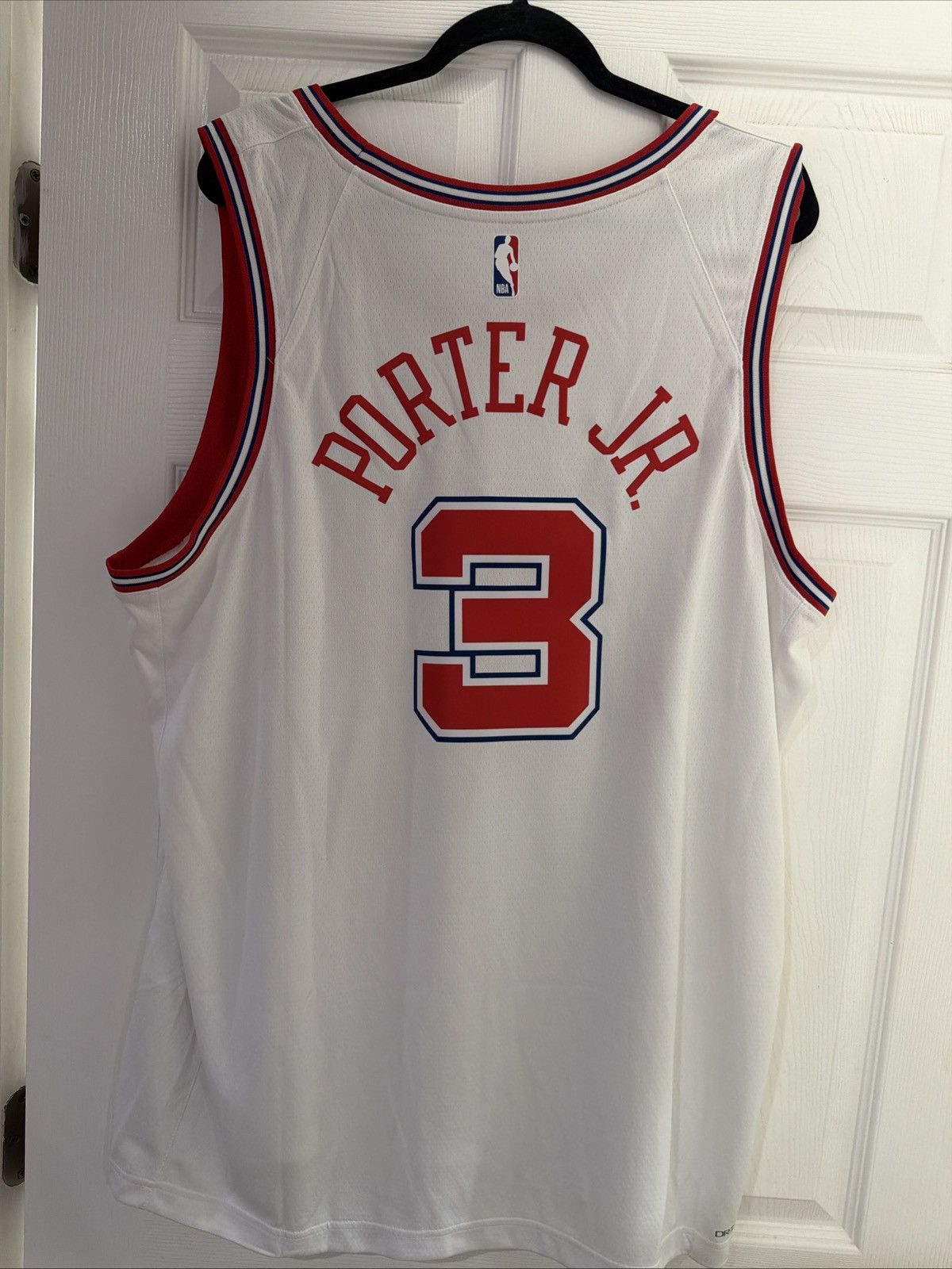 Nike Nike H-TOWN Basketball White JerseySize 56/2XL Men’s Size US XXL / EU 58 / 5 - 6 Thumbnail